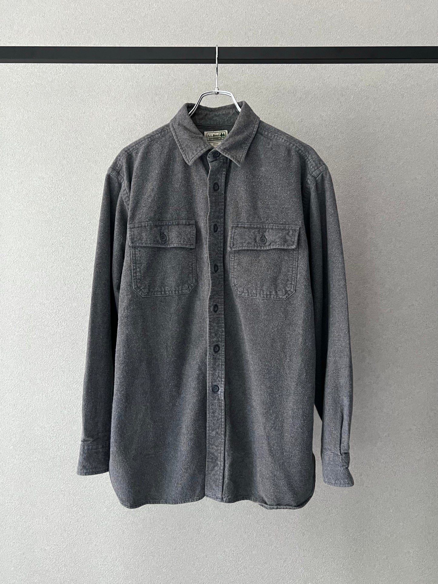 00's L.L.BEAN chamios cloth shirt
