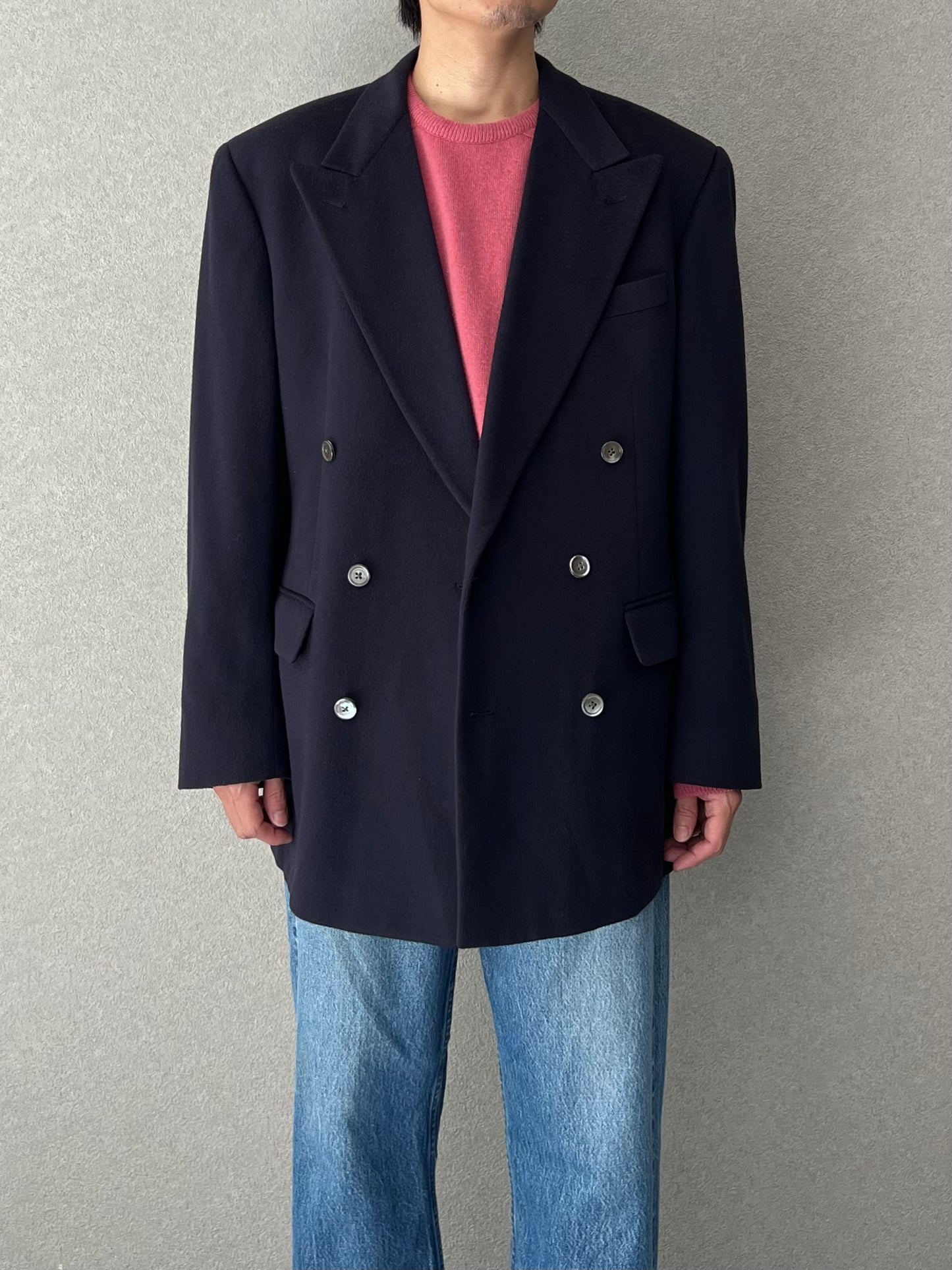 80's〜 Neiman Marcus cashmere tailored jacket "Made in USA"