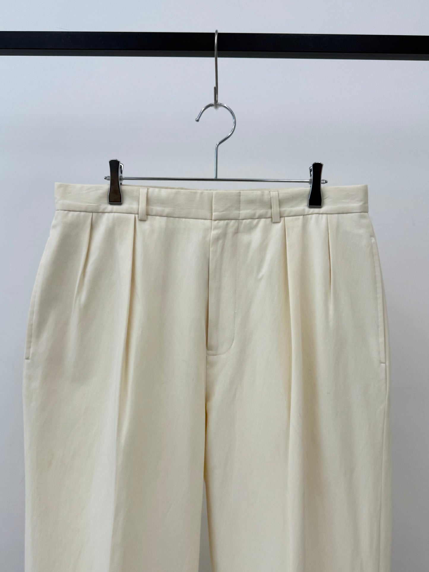 90's〜 Polo Ralph Lauren silk × cotton slacks