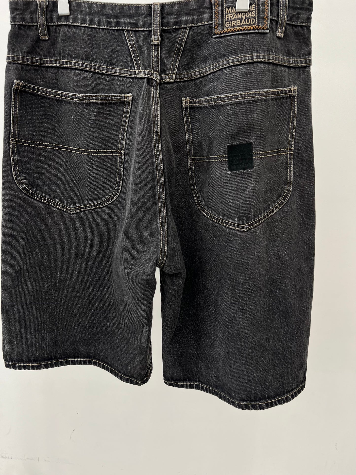 00's MARITHE FRANCOIS GIRBAUD denim shorts