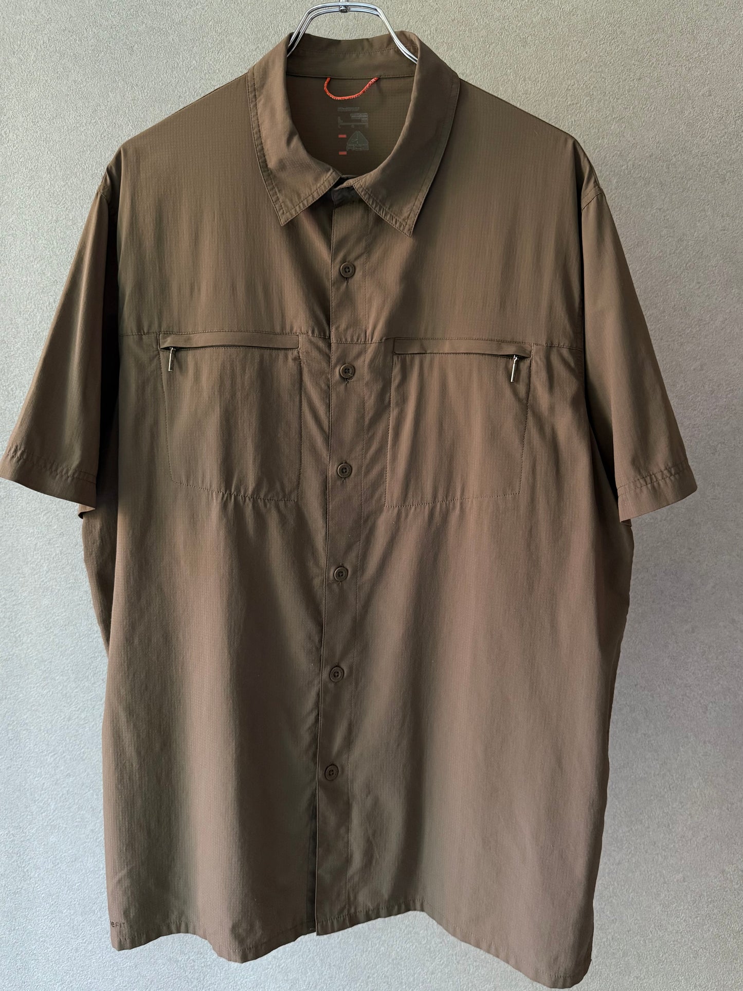 00's NIKE ACG nylon S/S shirt