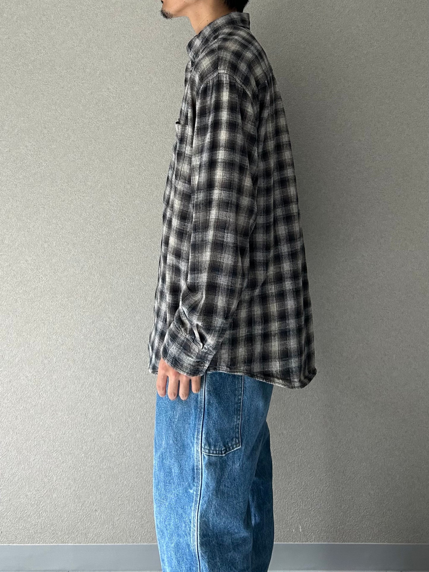 00's ST. JOHN'S BAY flannel shirt