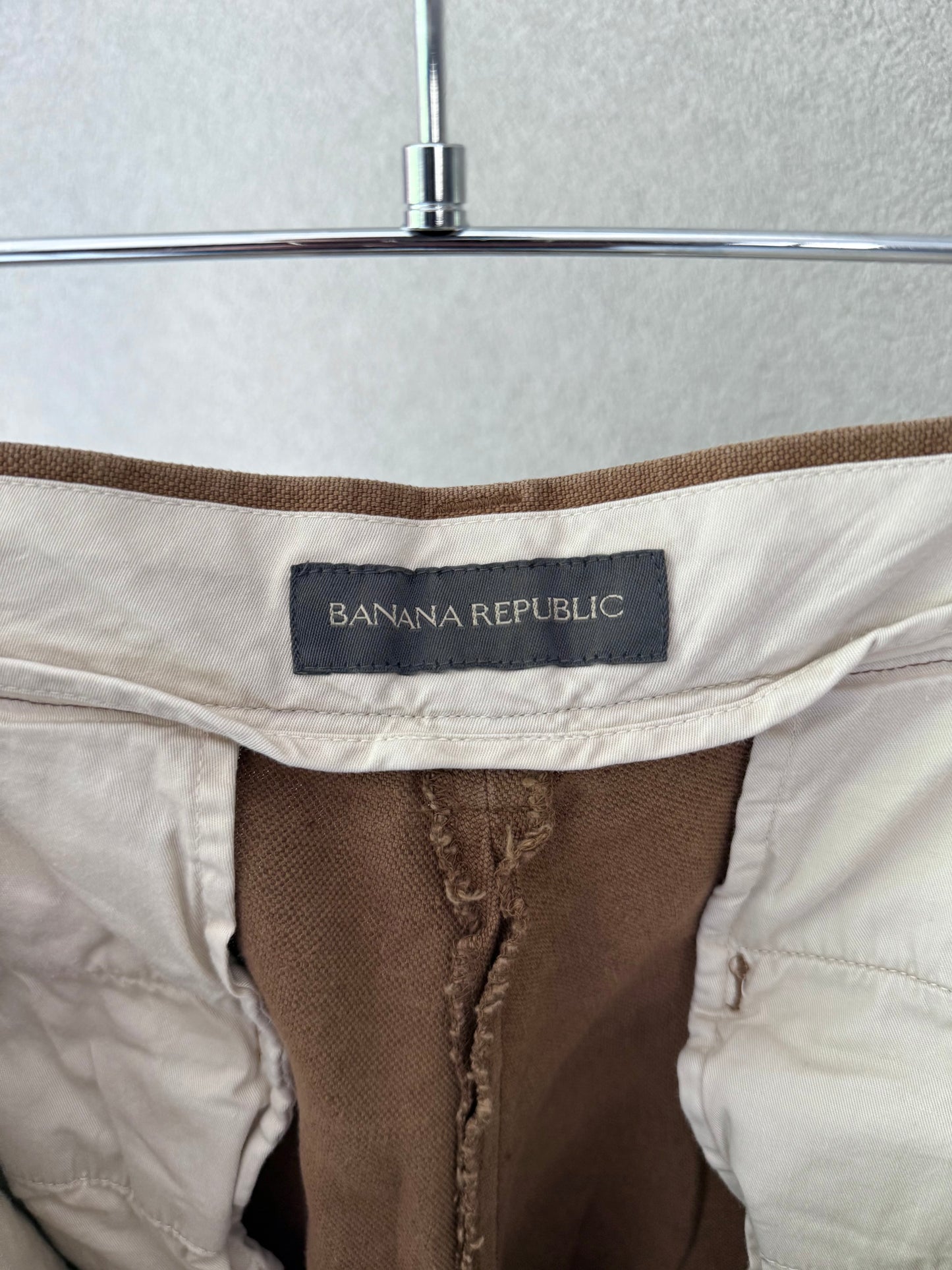 00's BANANA REPUBLIC cotton×linen pants