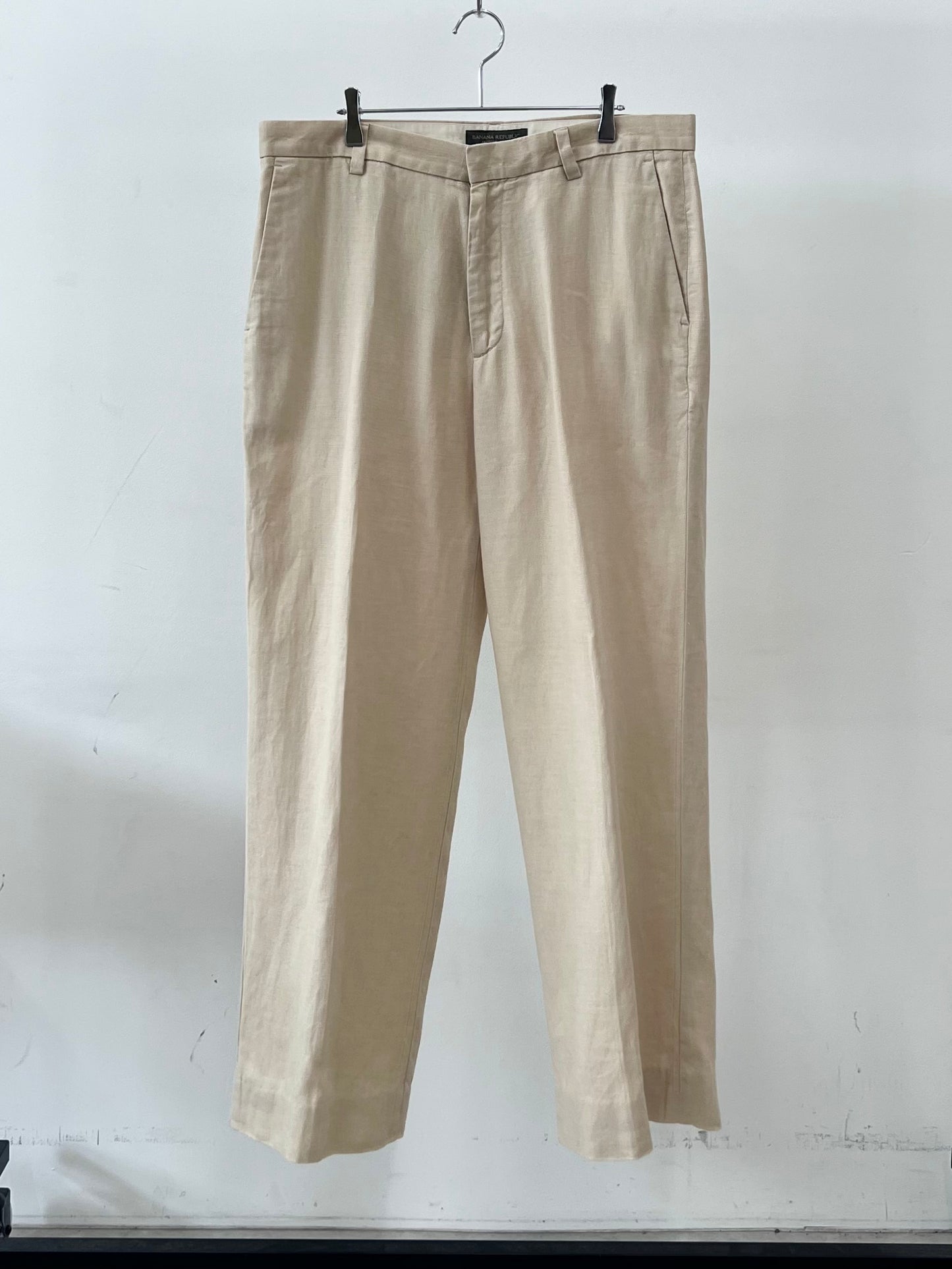 00's BANANA REPUBLIC linen slacks
