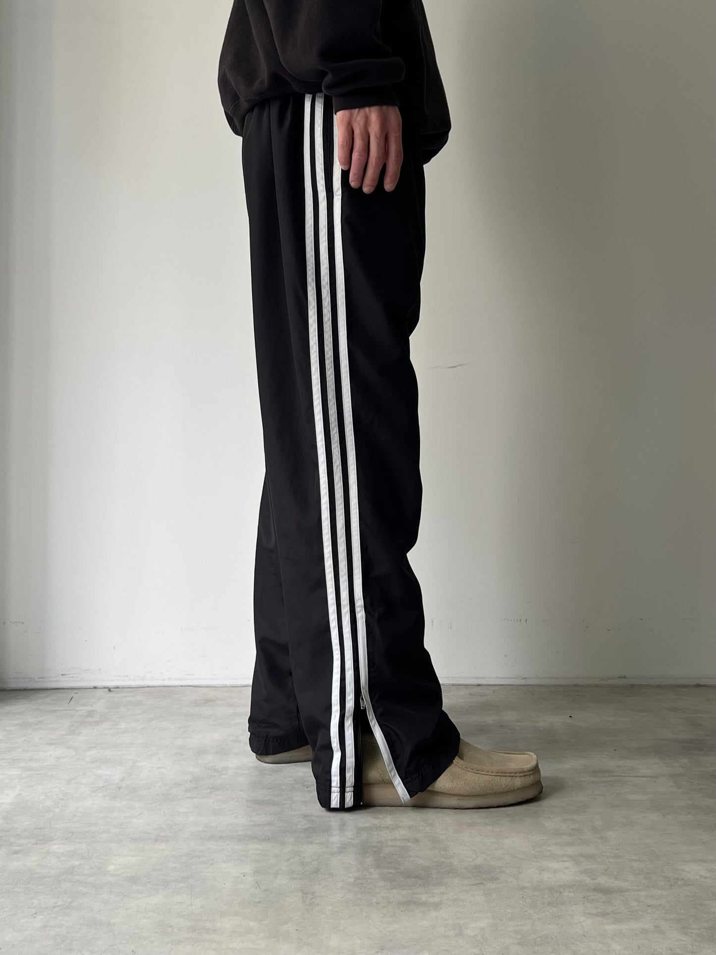 00's adidas nylon track pants