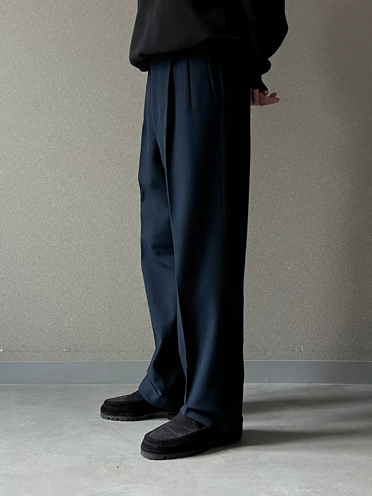 70's VINTAGE wool slacks