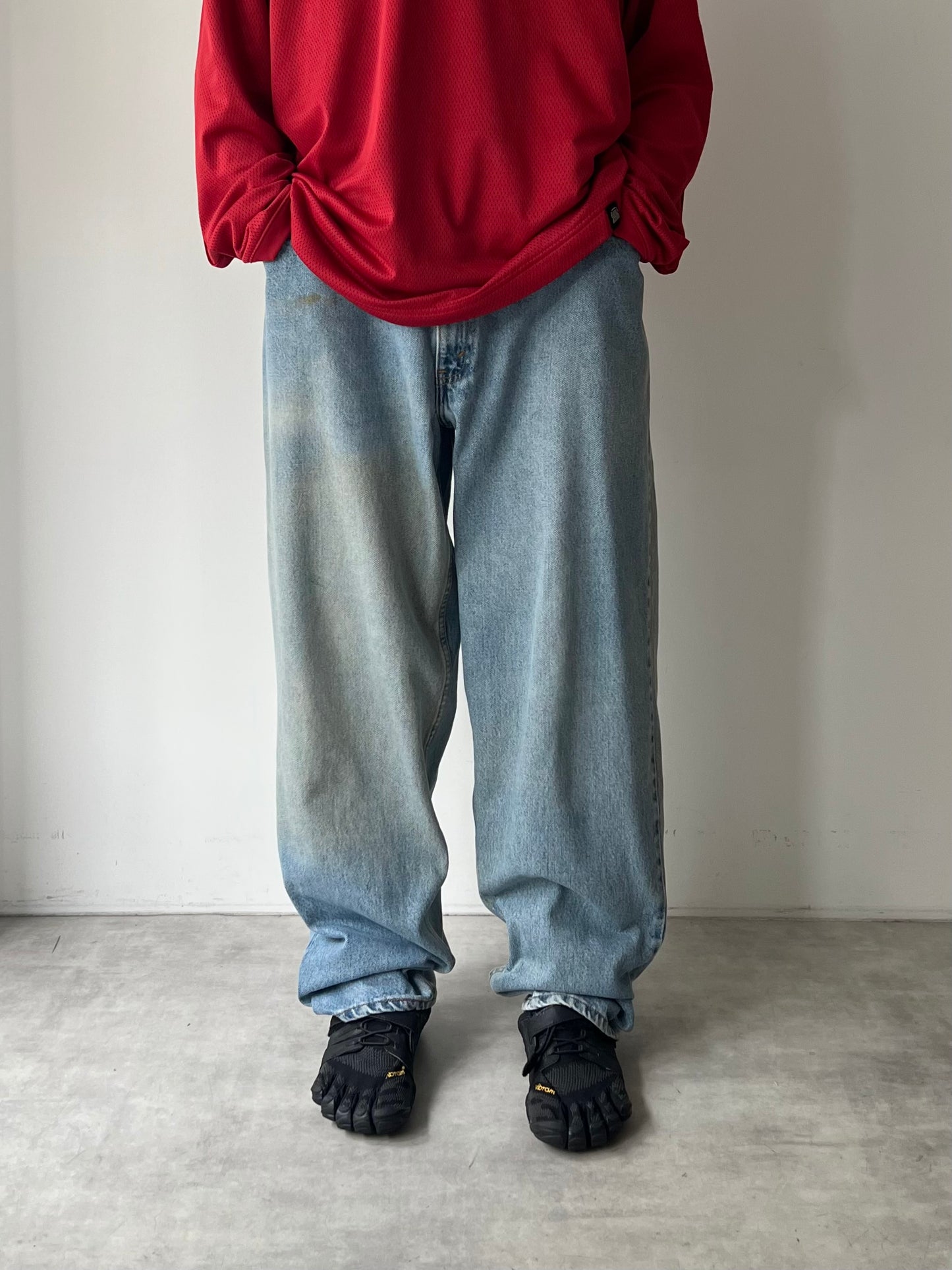 90's Levi's 570 denim pants "Made in USA"