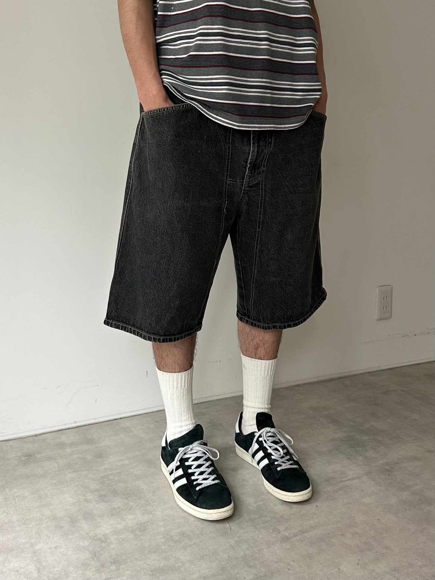 00's MARITHE FRANCOIS GIRBAUD denim shorts