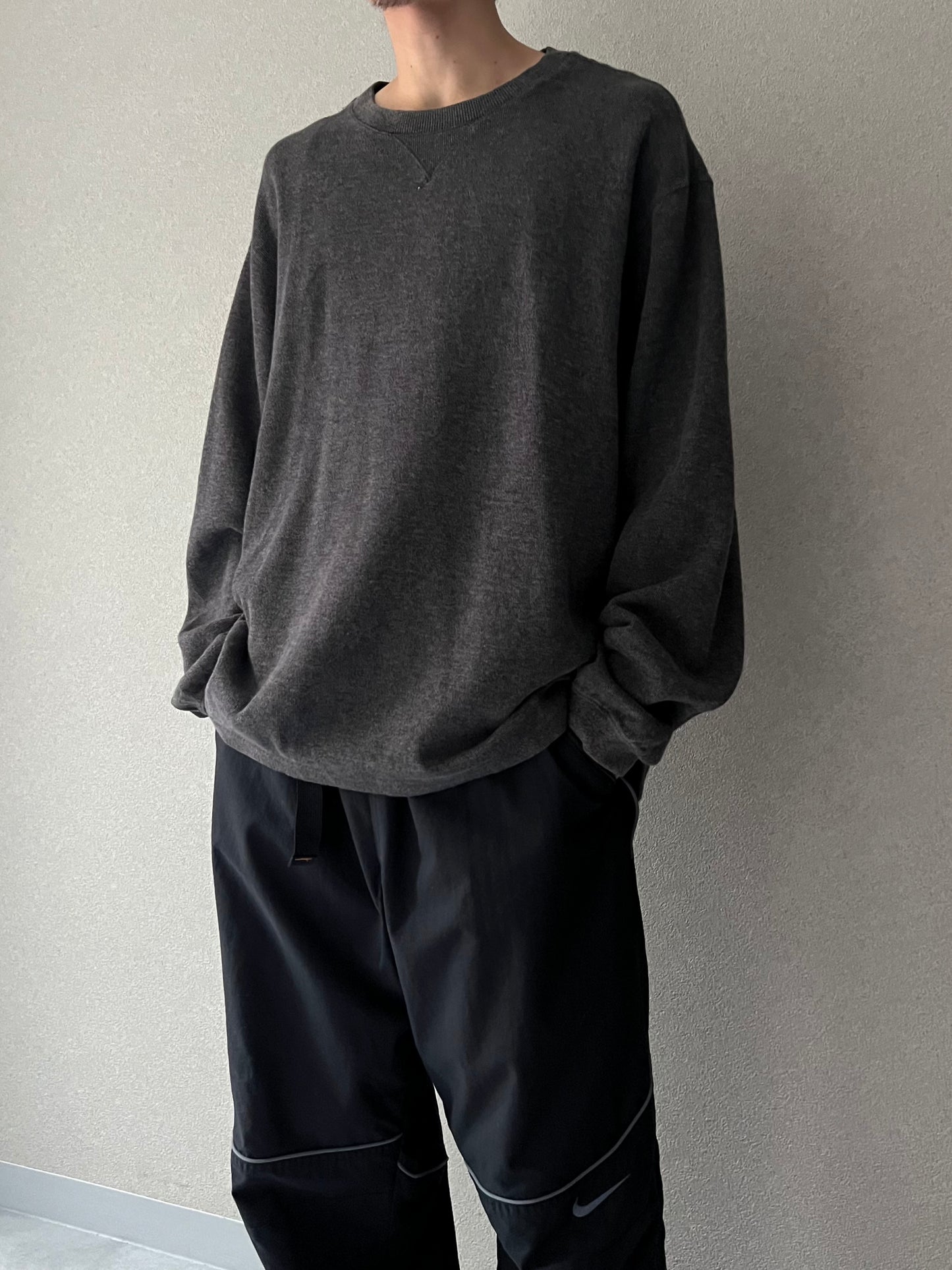 00's Eddie Bauer cotton knit sweater