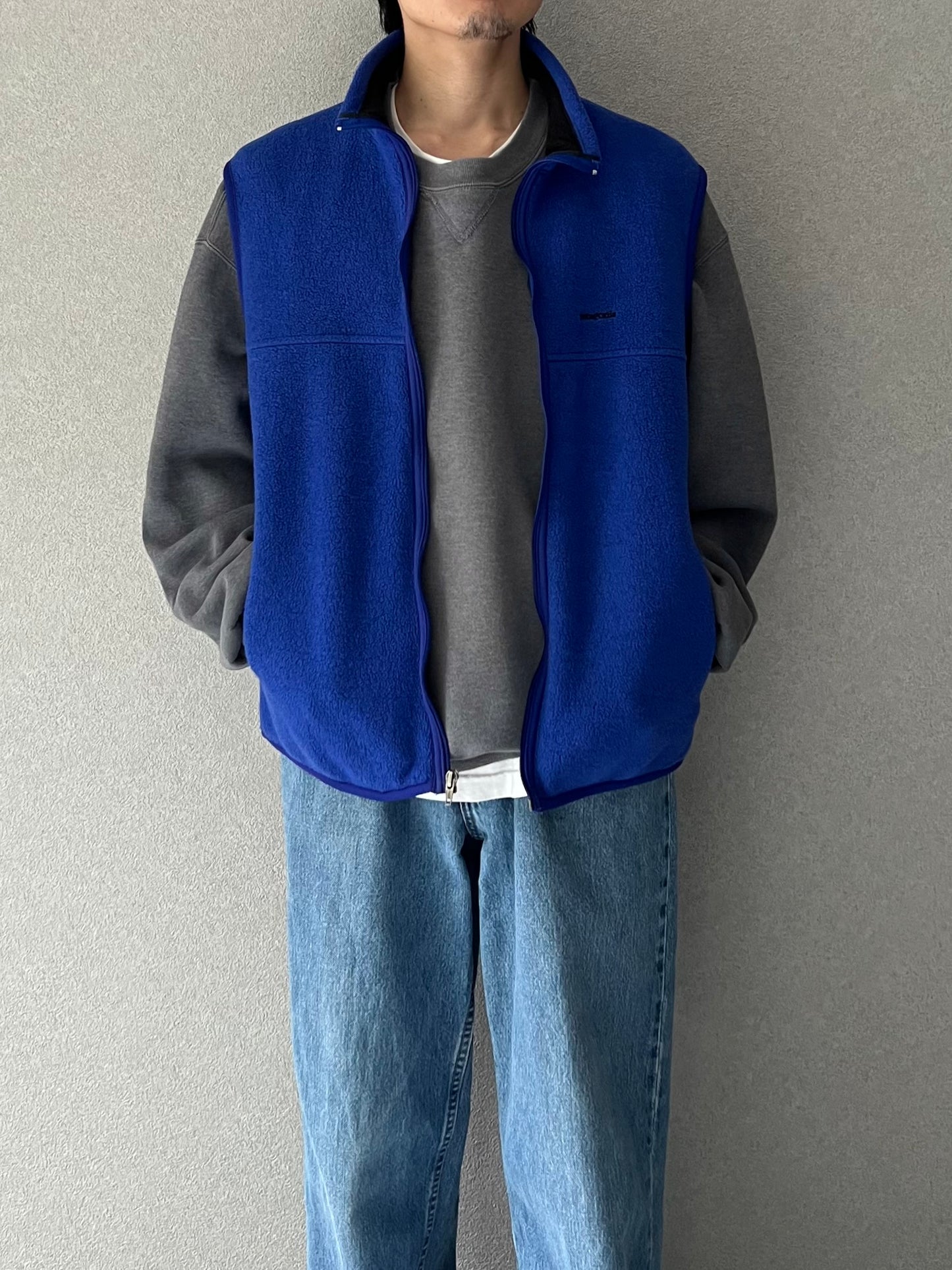 90's patagonia fleece vest "Made in USA"