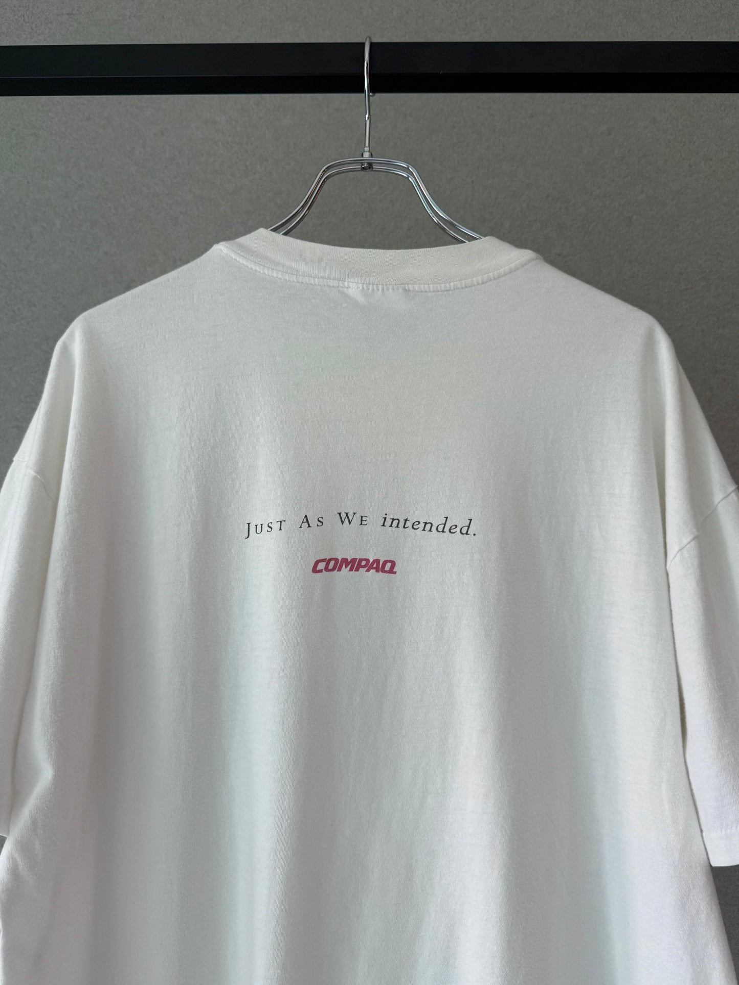 90's COMPAQ t-shirt "MADE IN USA"