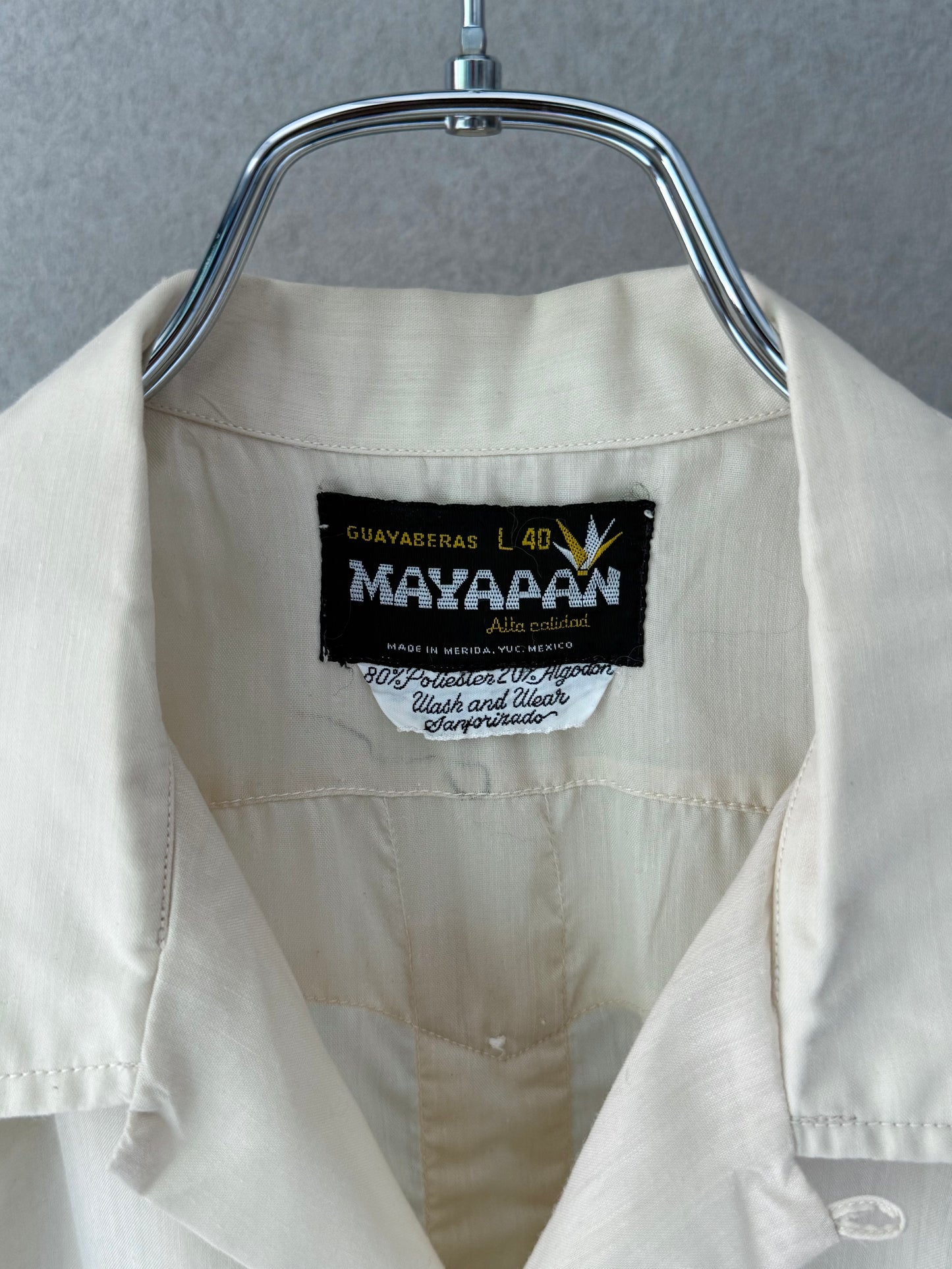 80's MAYAPAN guayabera shirt