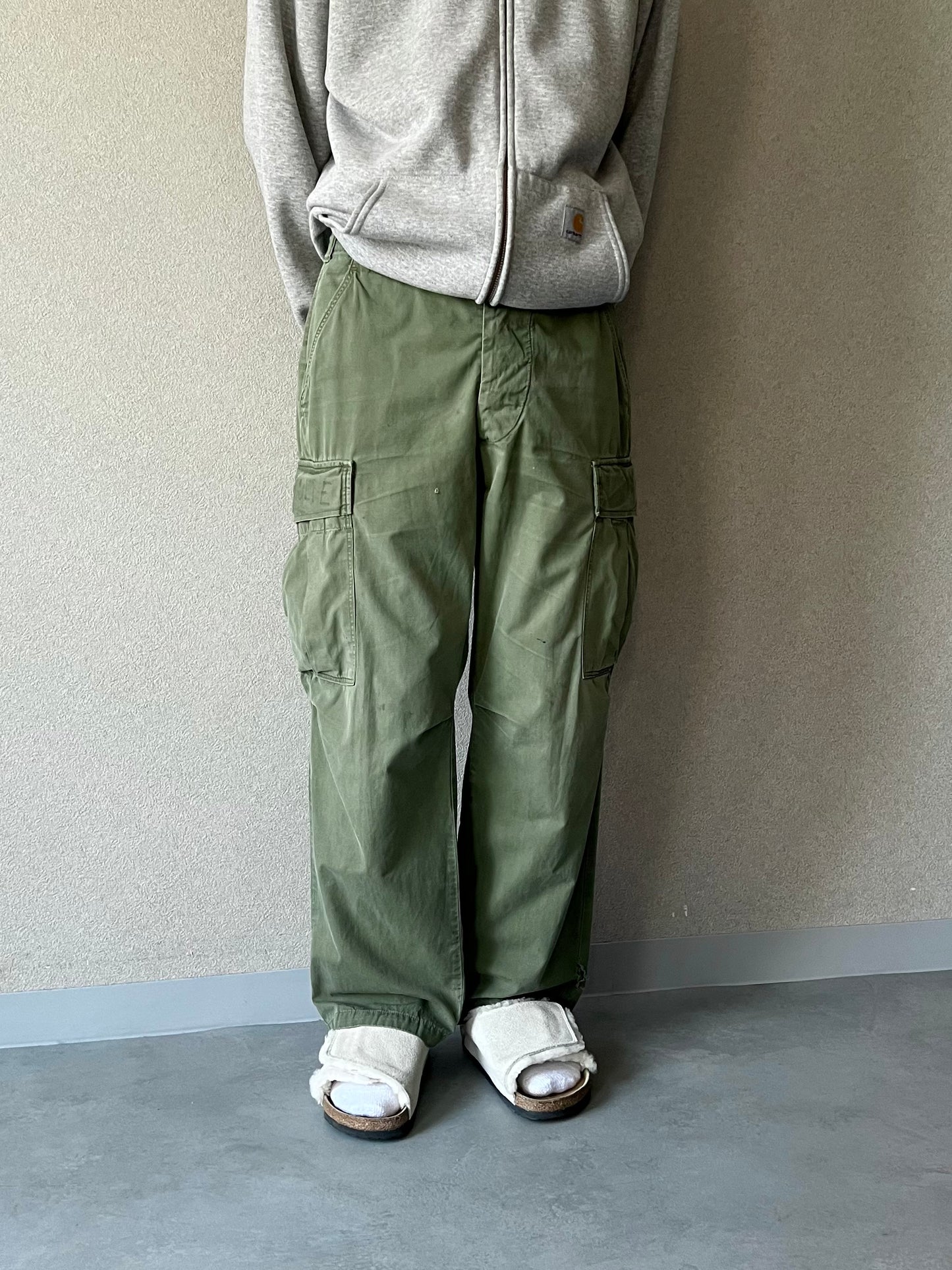 60's US.ARMY jungle fatigue pants "3rd"