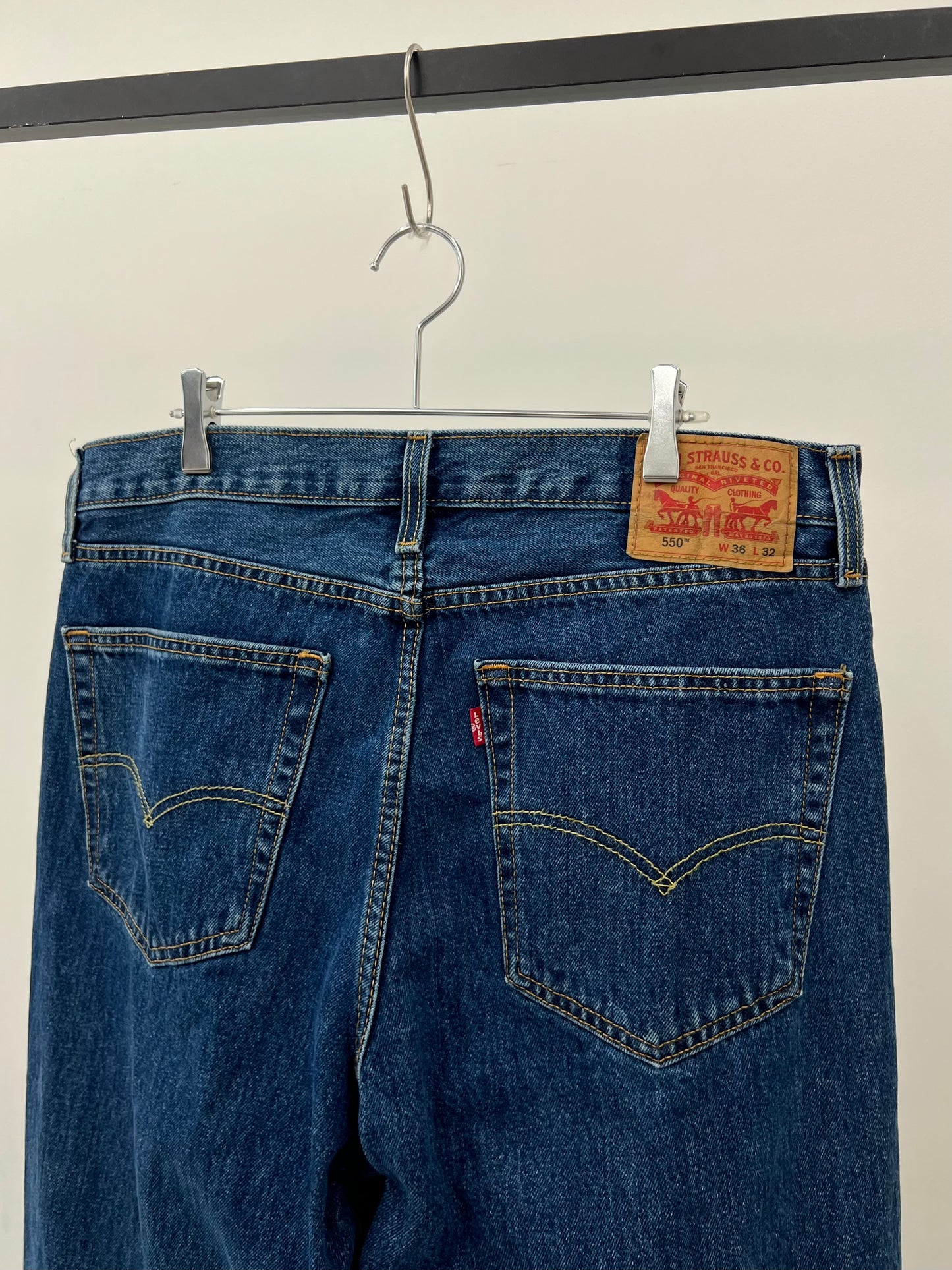 00's Levi's 550 denim pants