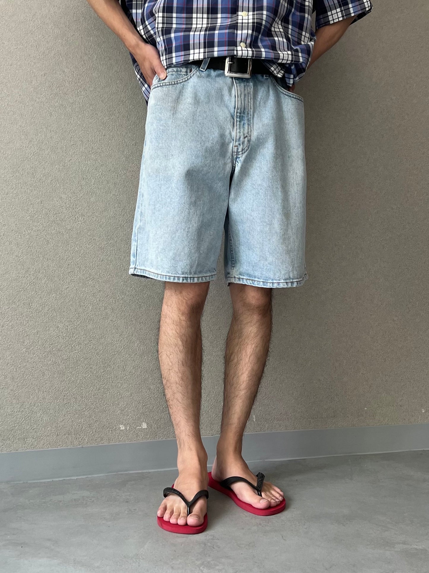 00's Levi’s 550 denim shorts "Made in MEXICO"