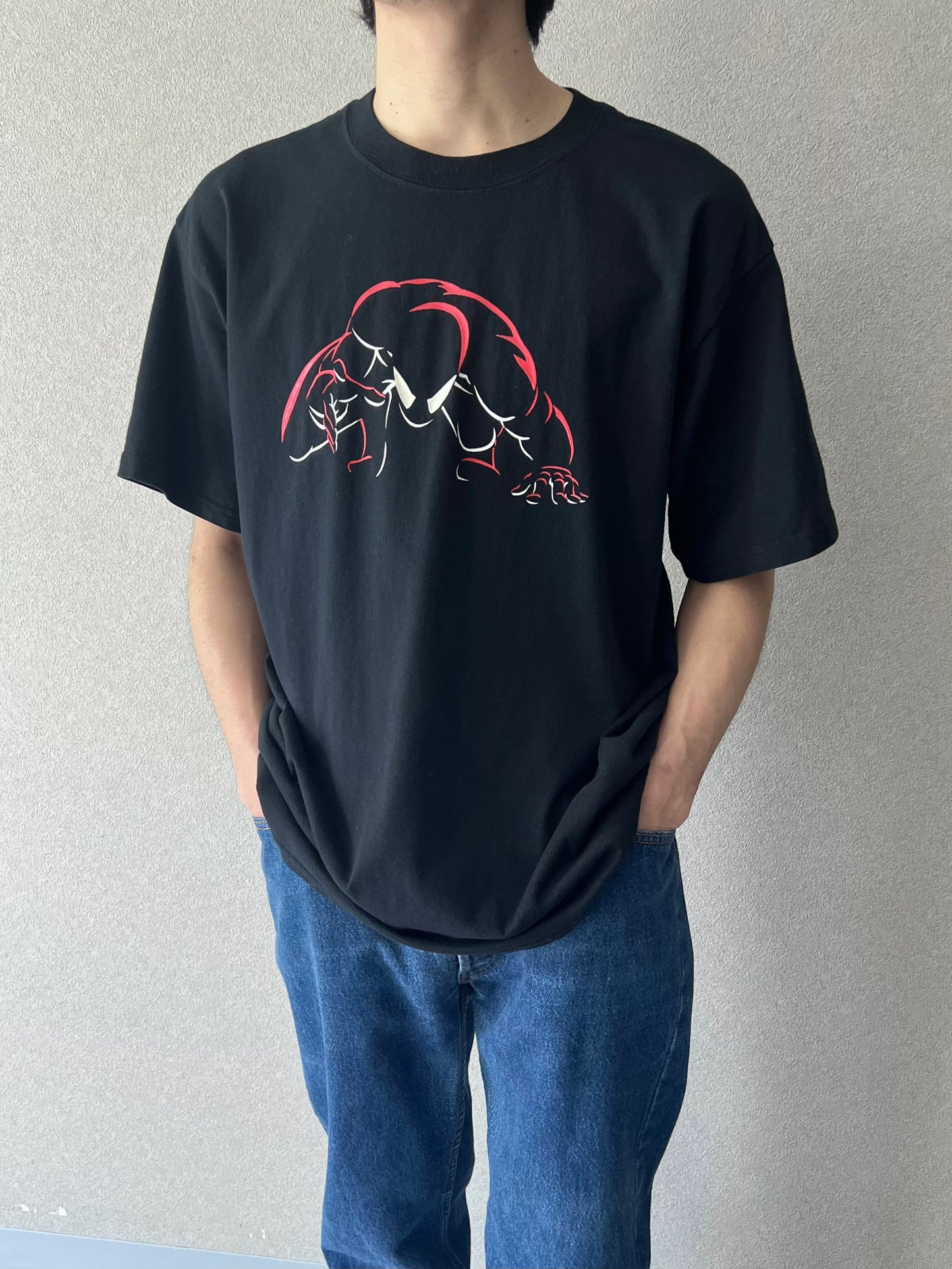 00's SPIDERMAN × UNIVERSAL STUDIOS print t-shirts