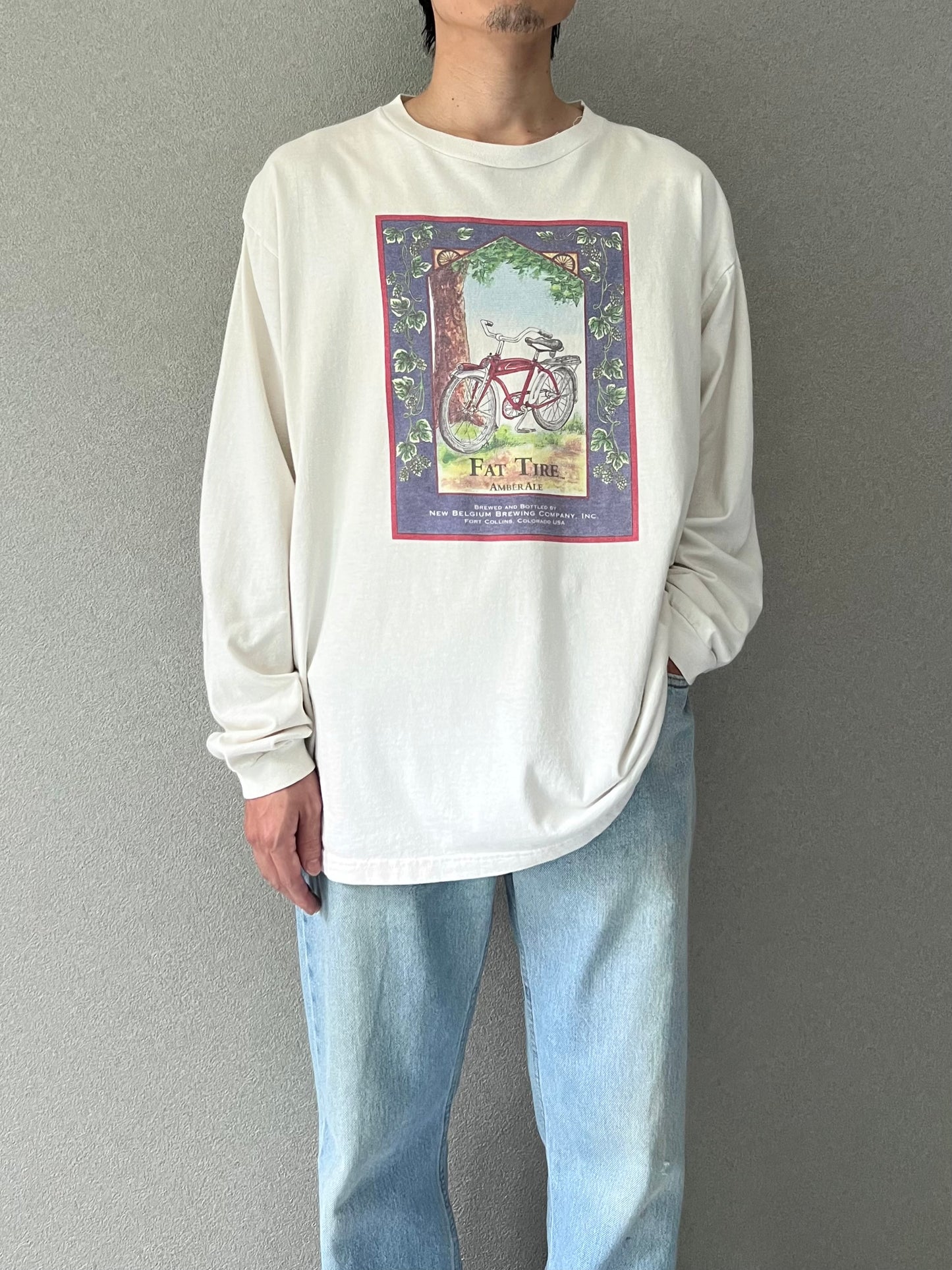 90's patagonia L/S t-shirt "Made in USA"