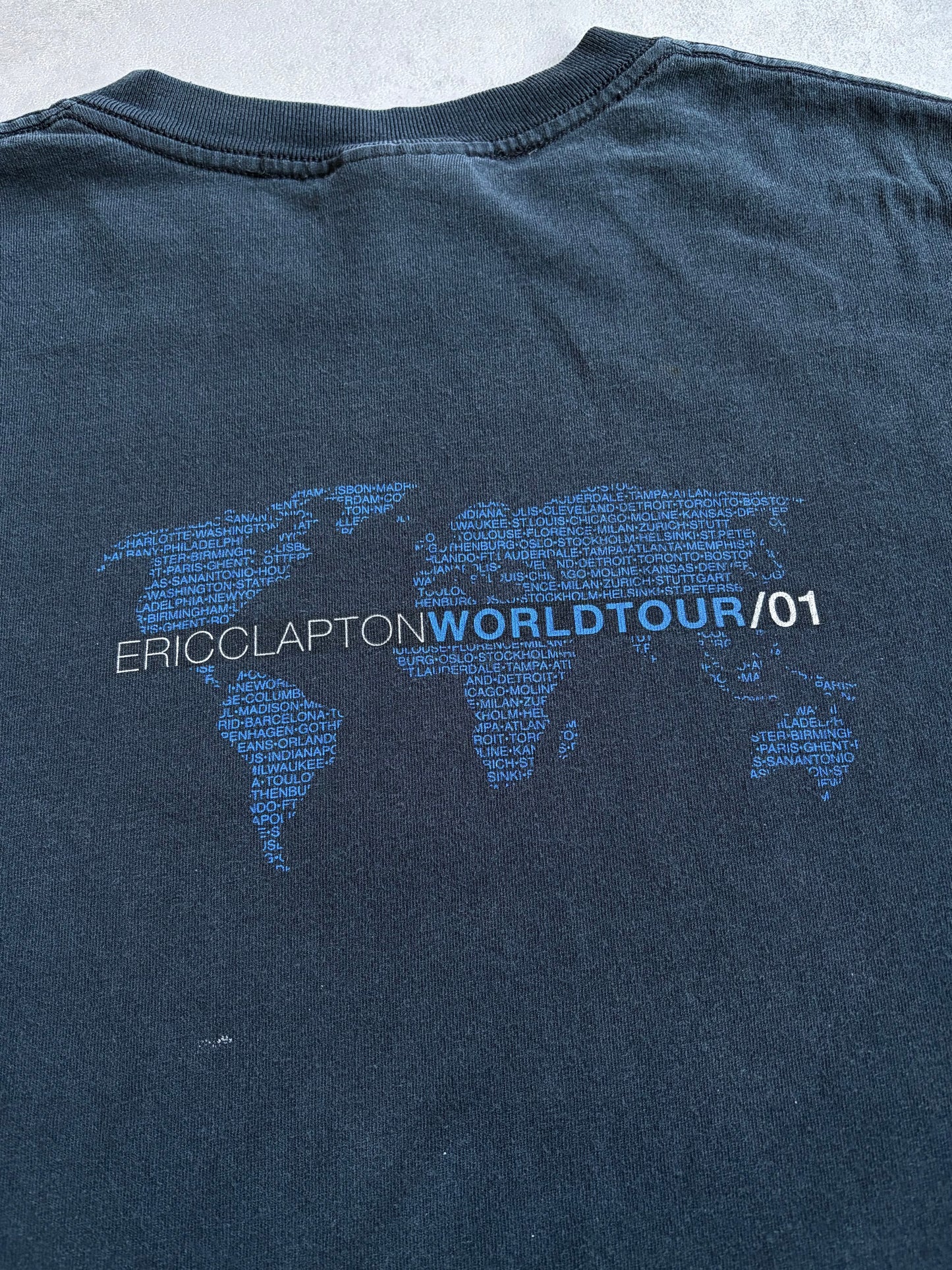 00's ERIC CLAPTON music t-shirt "Made in USA"