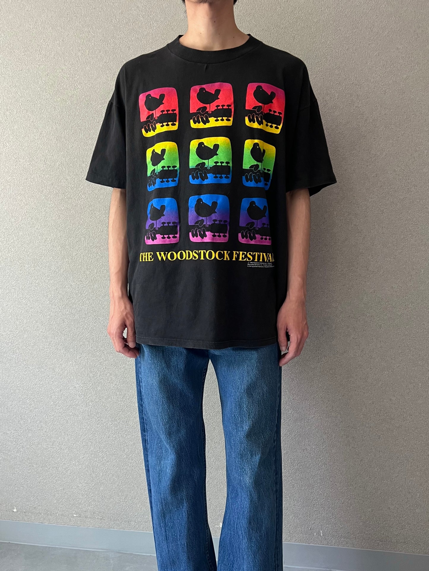 90's Woodstock music t-shirt “made in USA”