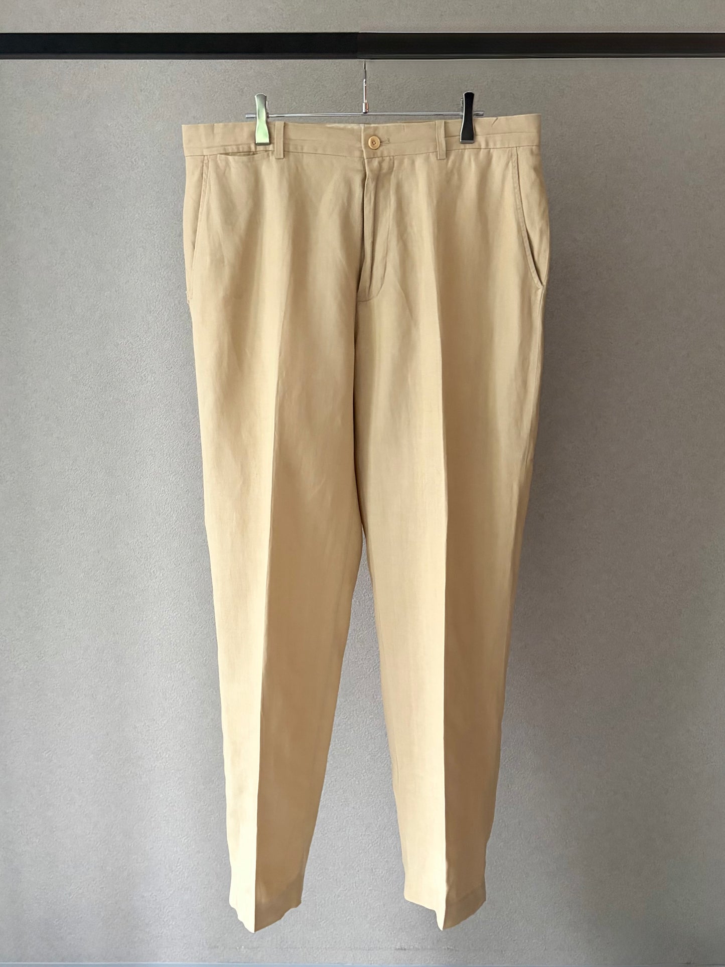 00's Polo Ralph Lauren linen×silk slacks
