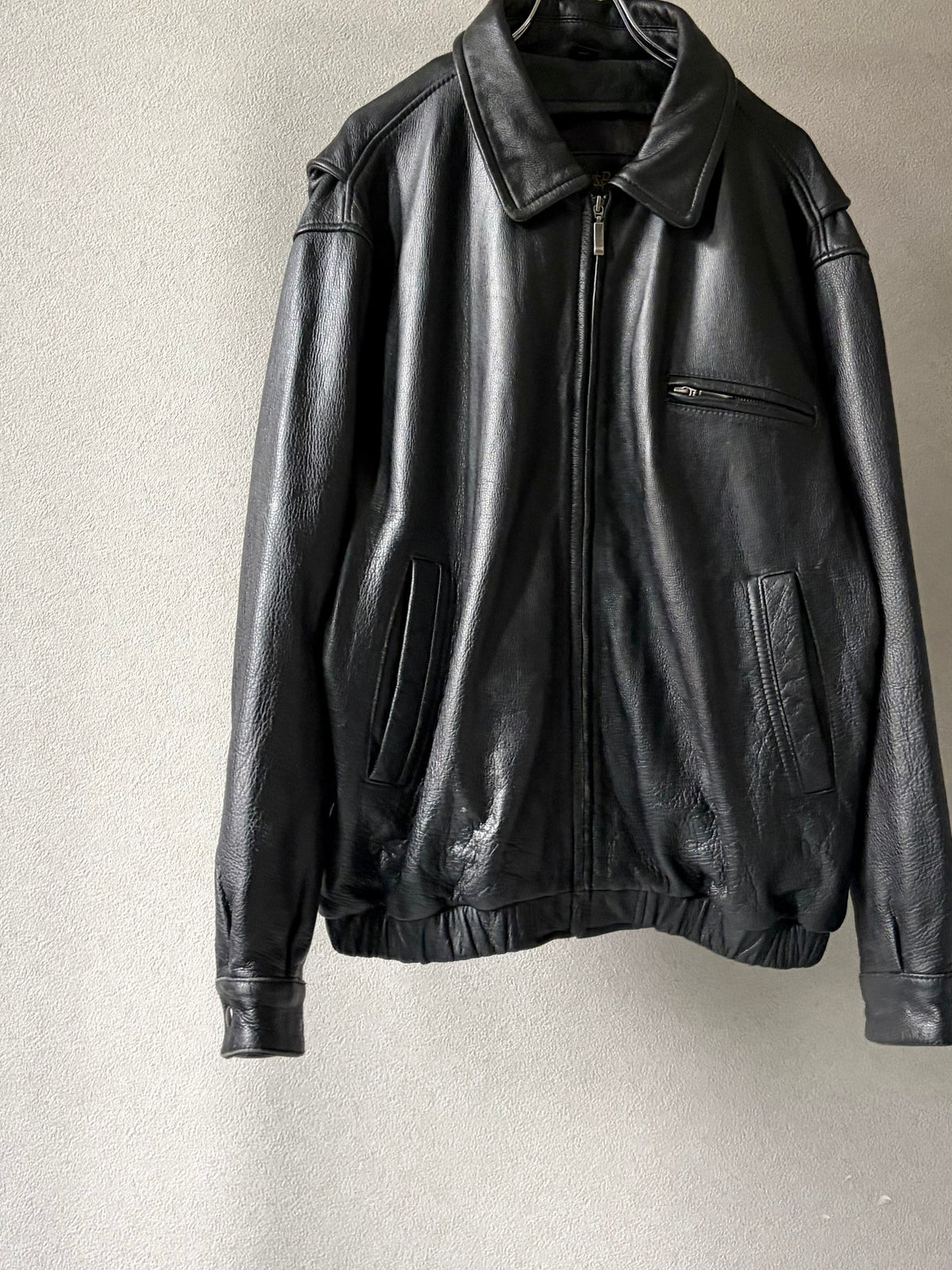 00's ST.JOHN'S BAY leather jacket