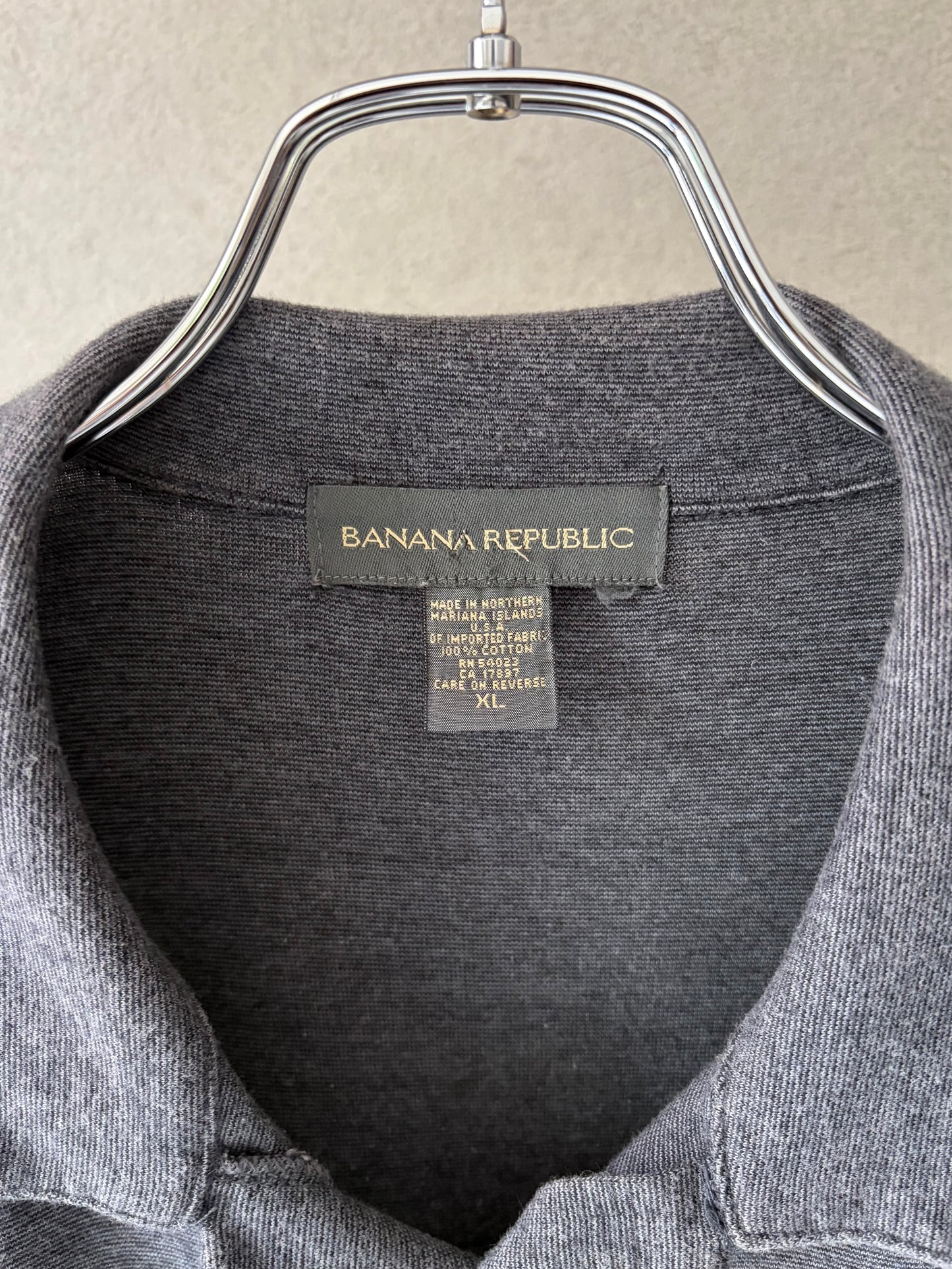 00's BANANA REPUBLIC polo shirt "Made in USA"