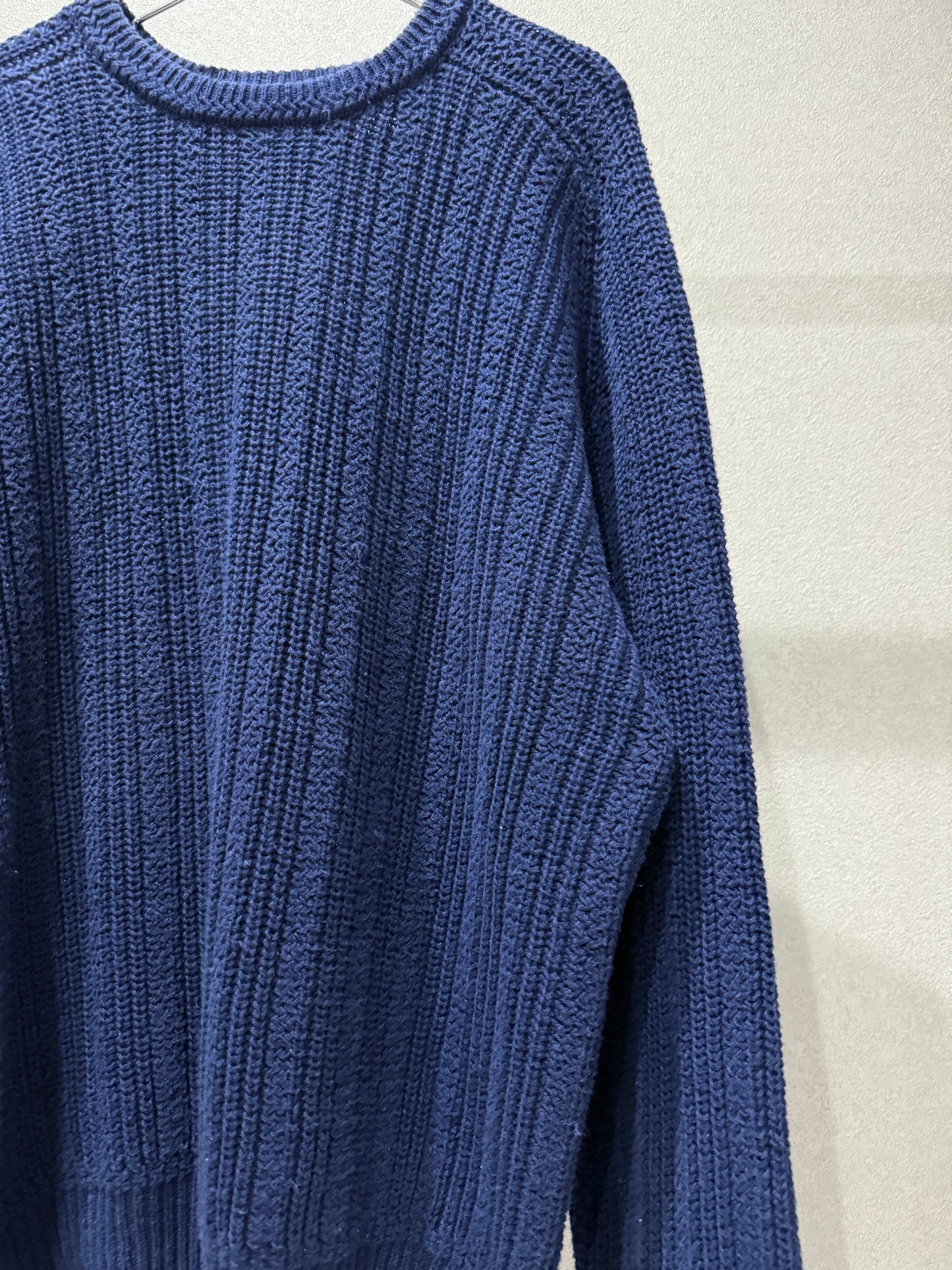 90's ST.JOHN'S BAY ramie×cotton knit sweater