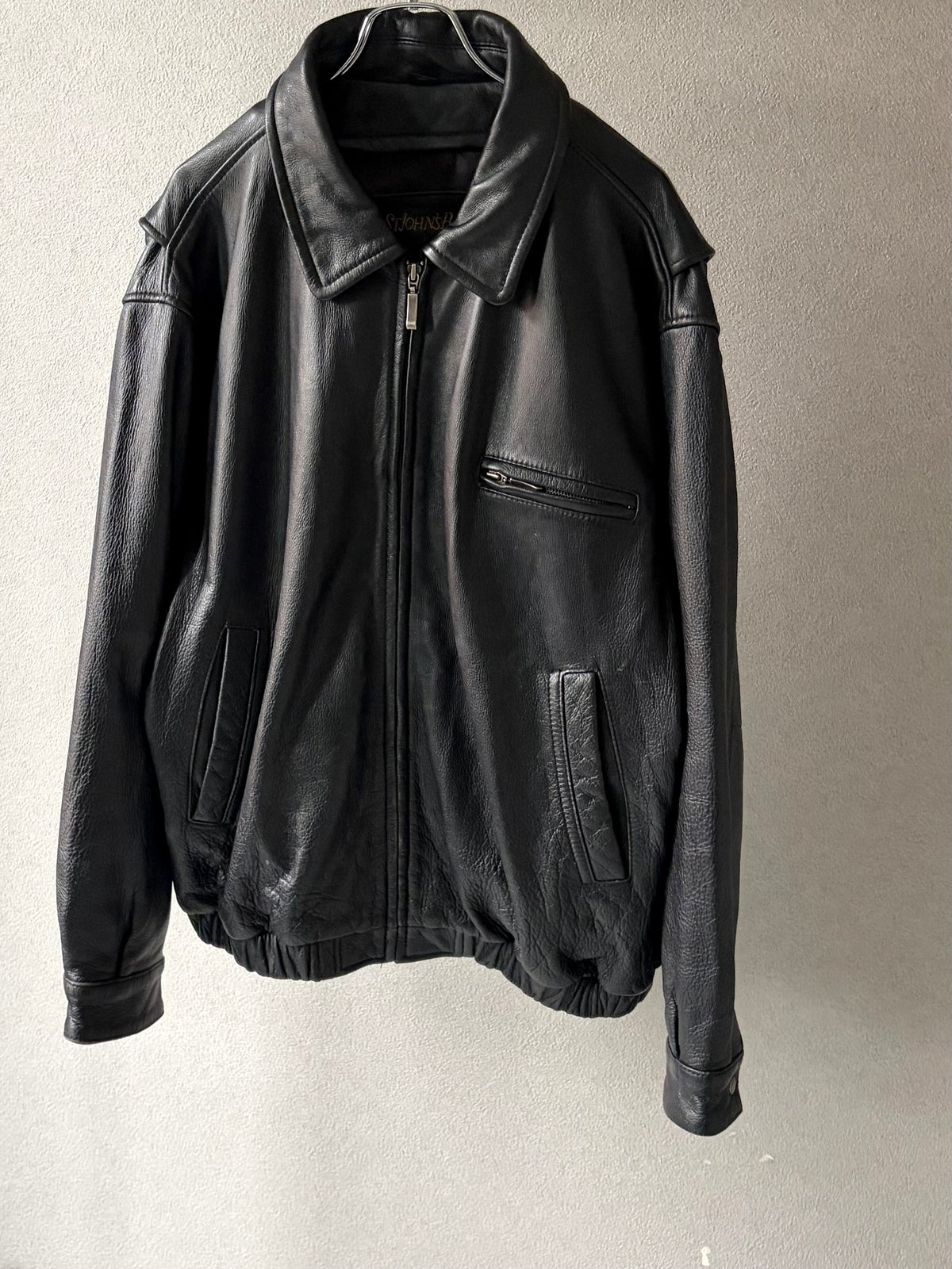 00's ST.JOHN'S BAY leather jacket