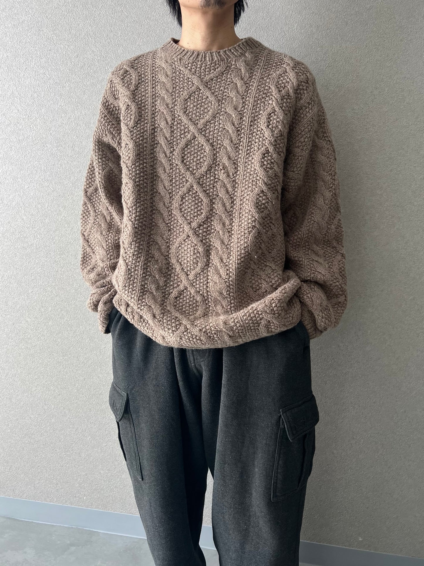 90's J.CREW shetland wool knit