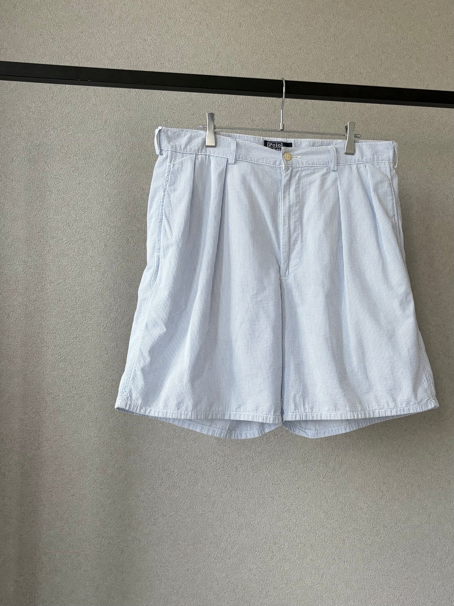 90's Polo Ralph Lauren seersucker shorts "Made in USA"