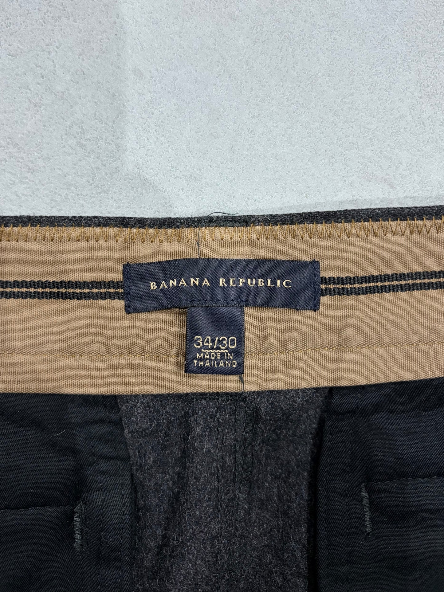 00's BANANA REPUBLIC wool flannel slacks