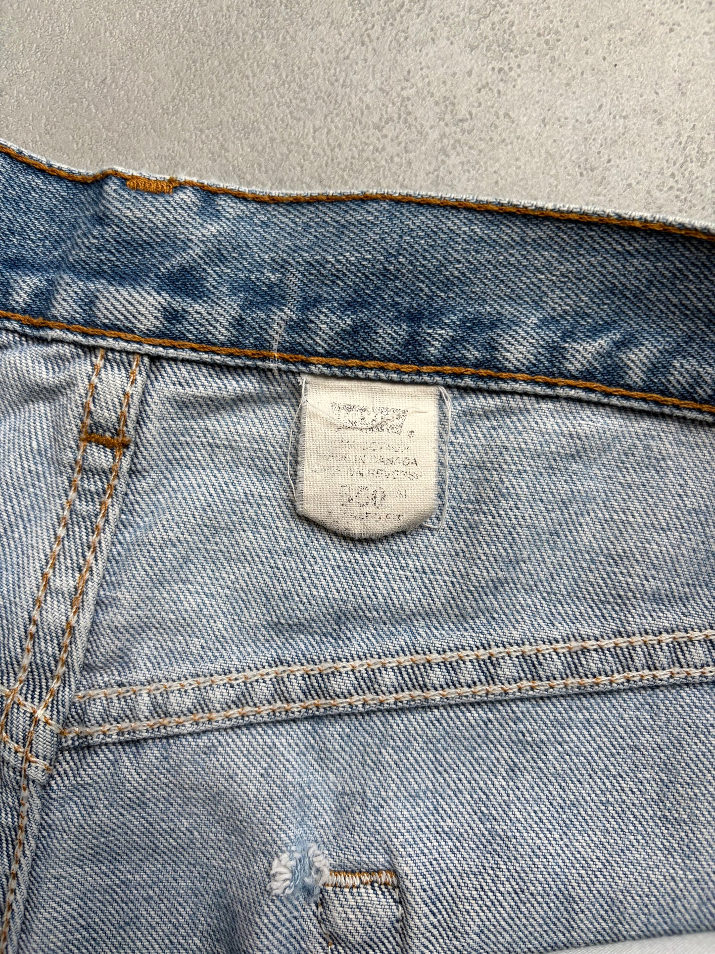 90's Levi's 550 denim pants "Made in CANADA"