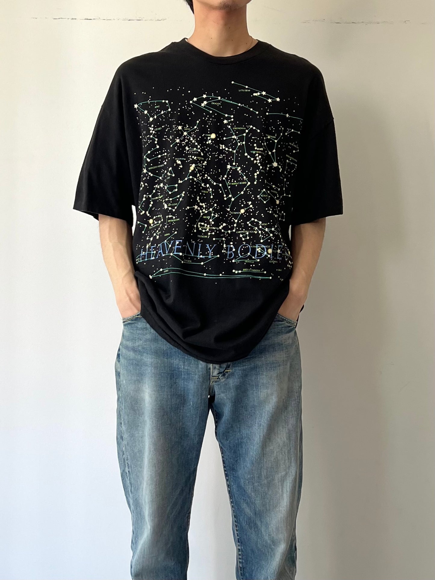90's UNKNOWN printed t-shirt "Made in USA"
