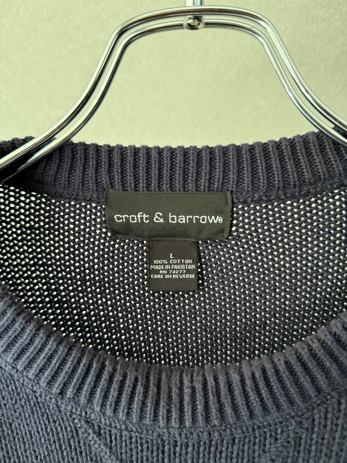 00's croft&barrow cotton knit