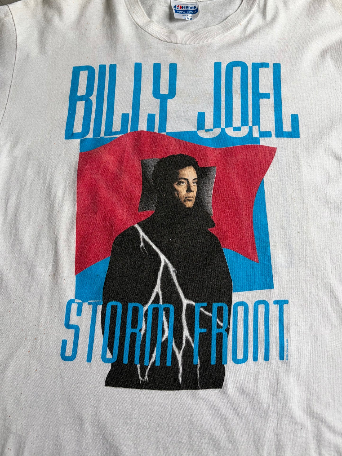 80's BILLY JOEL music t-shirt "Made in USA"