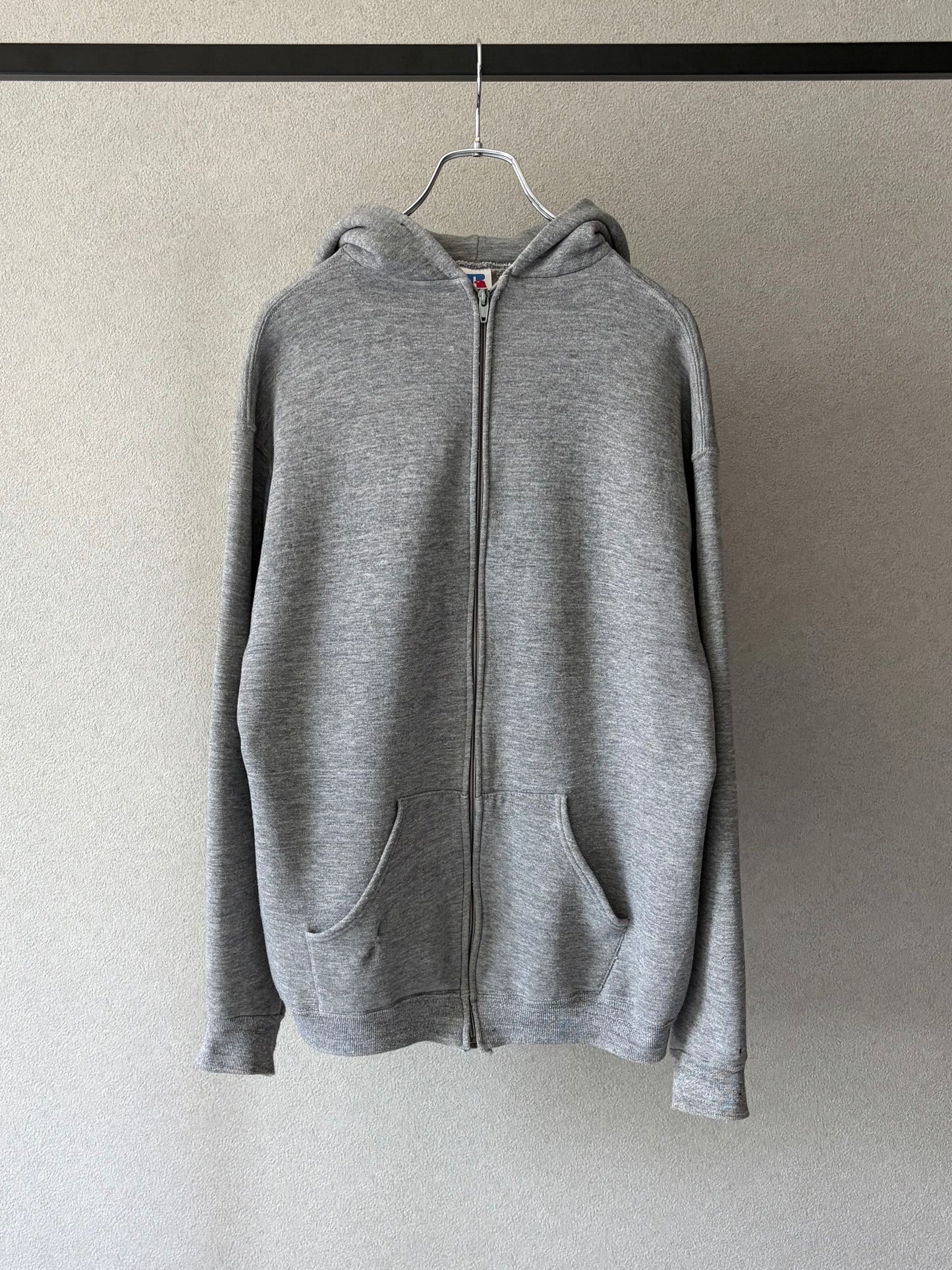 80's RUSSELL zip up sweat hoodie "Made in USA"