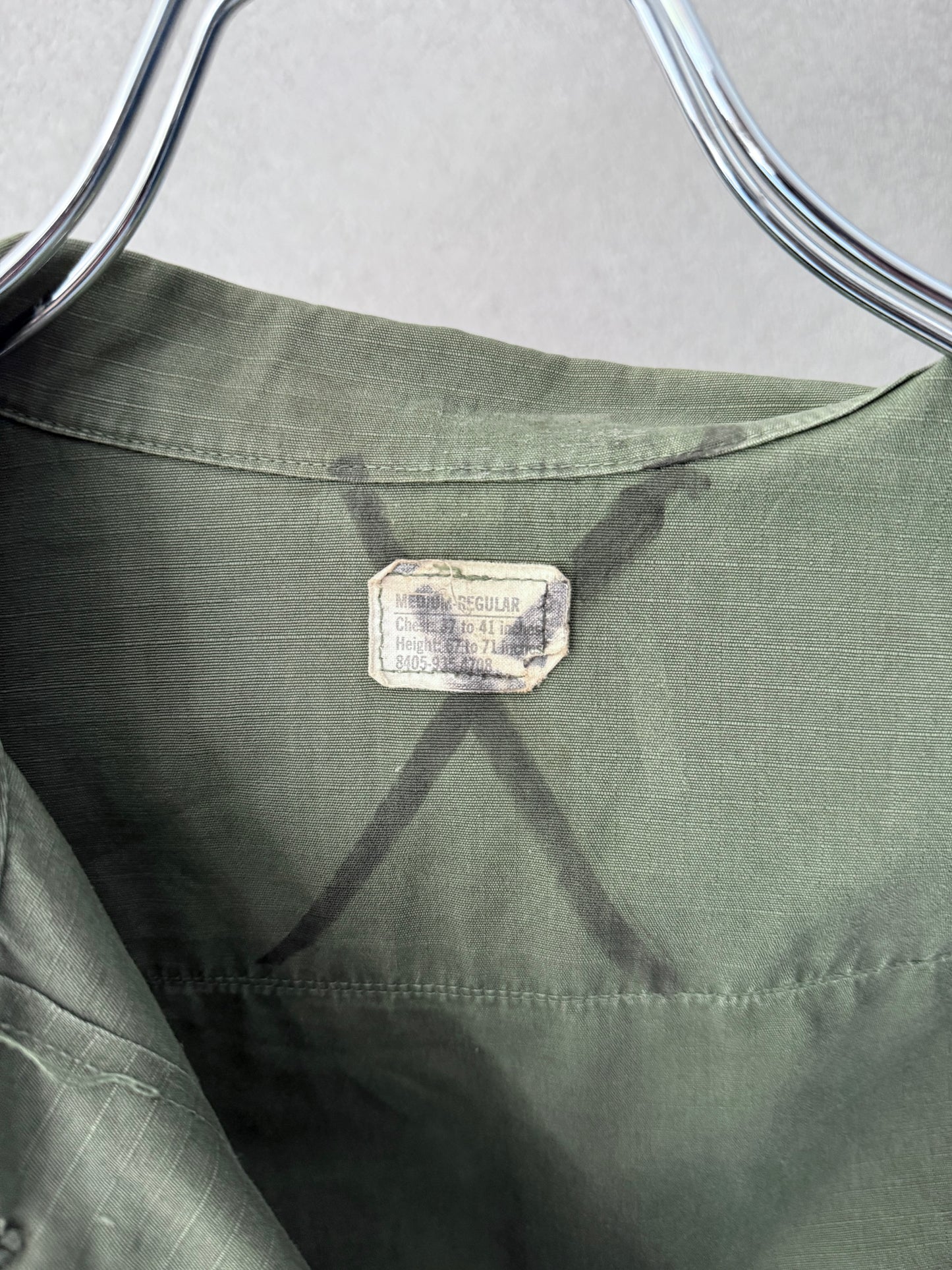 70's US.ARMY jungle fatigue jacket