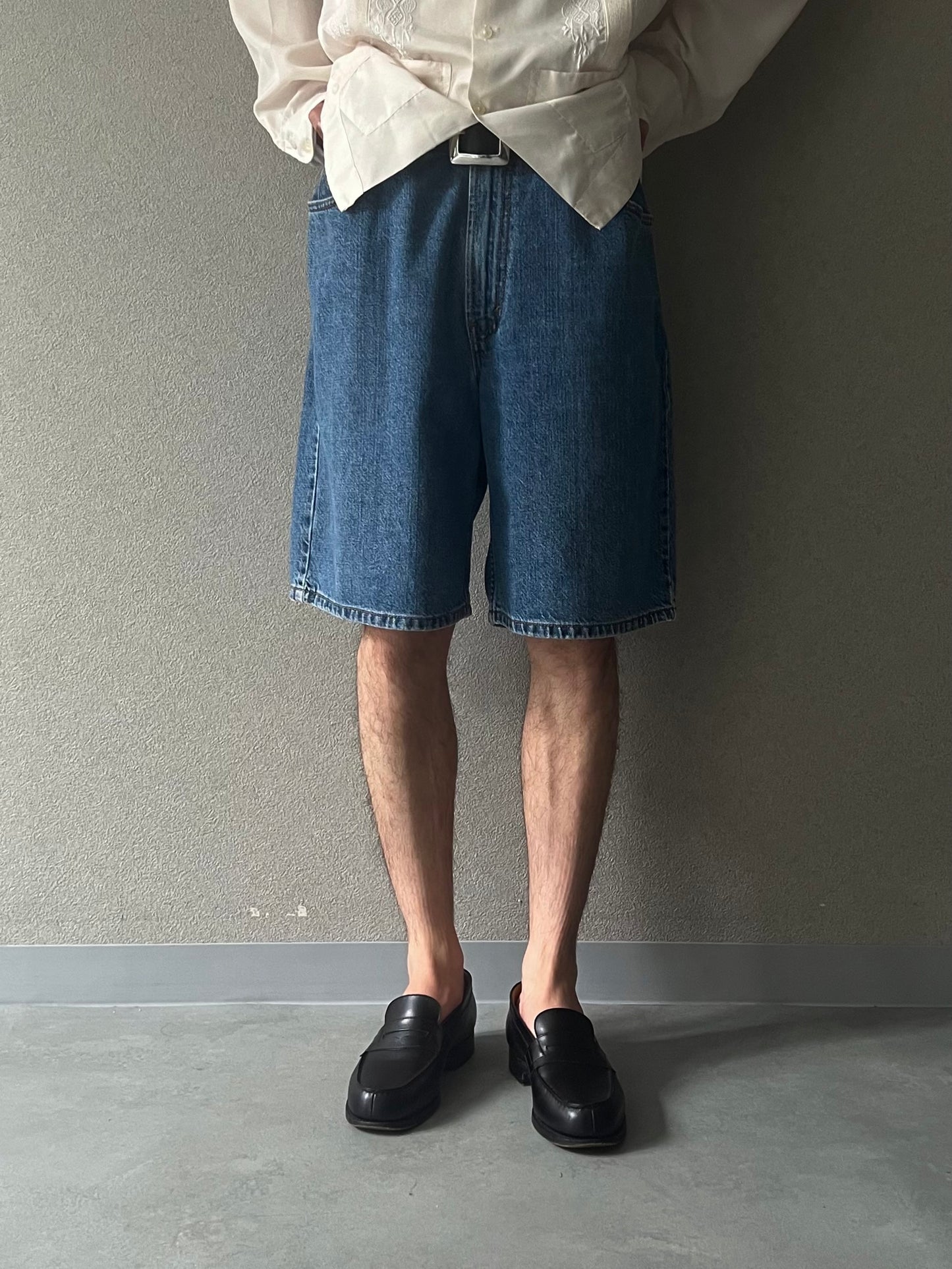 00's Levi's 550 denim shorts