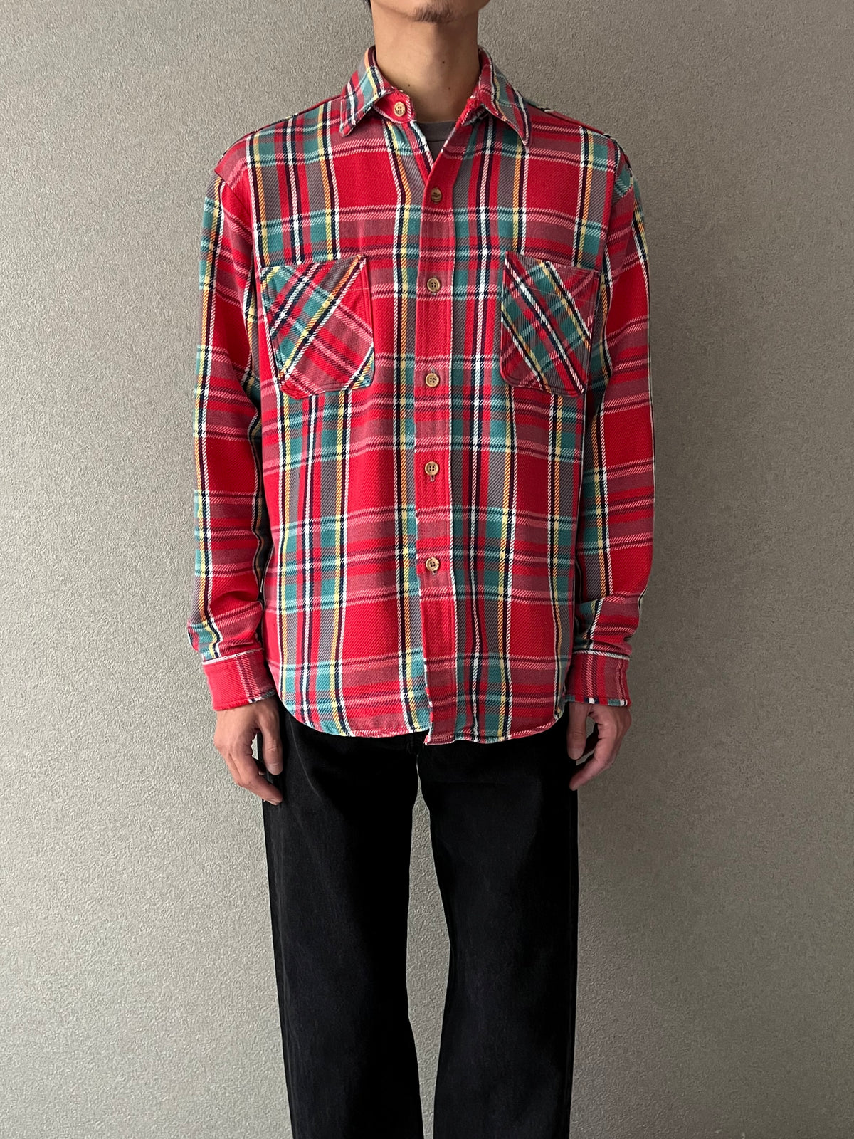 70's BIGMAC flannel shirt "Made in USA"