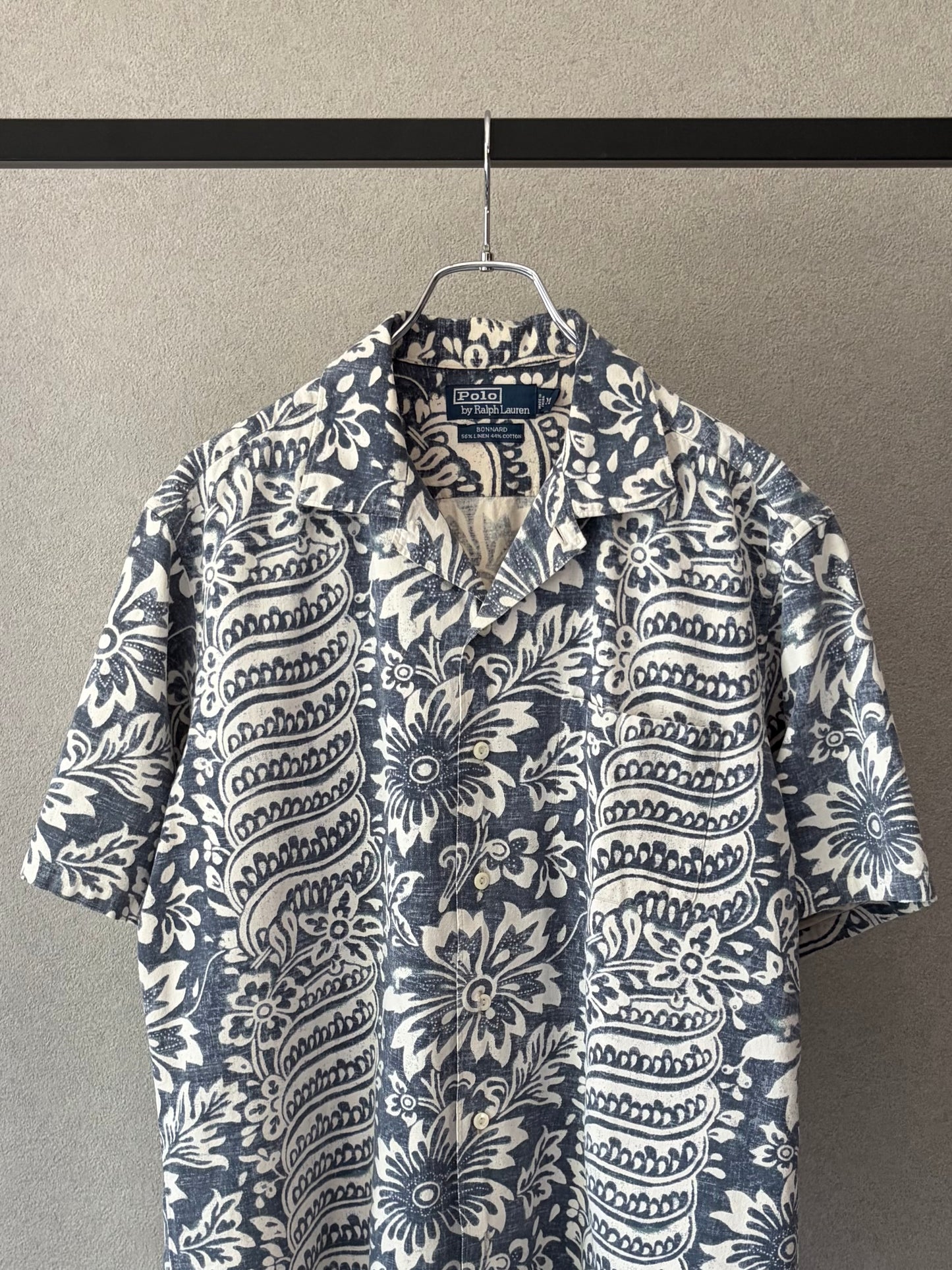 90's Polo Ralph Lauren open collar shirt "BONNARD"
