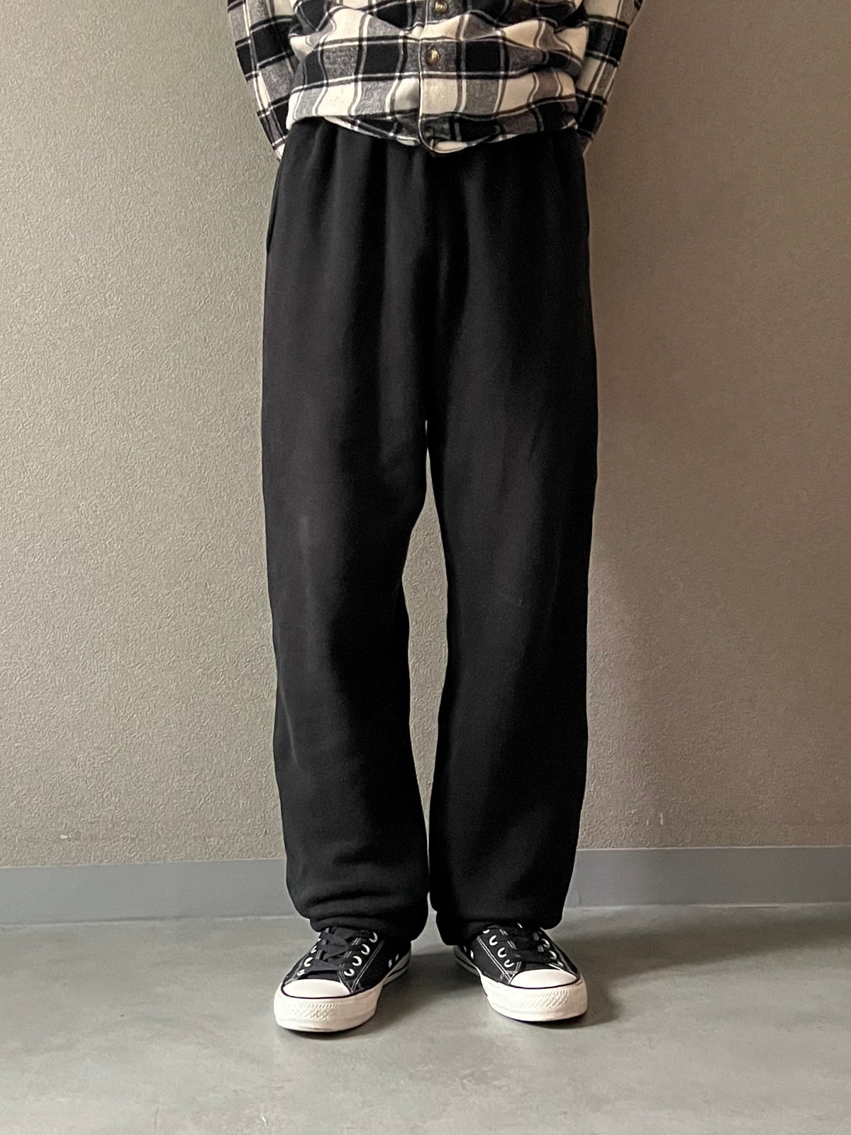 90's RUSSELL HIGH COTTON sweat pants "Made in USA"