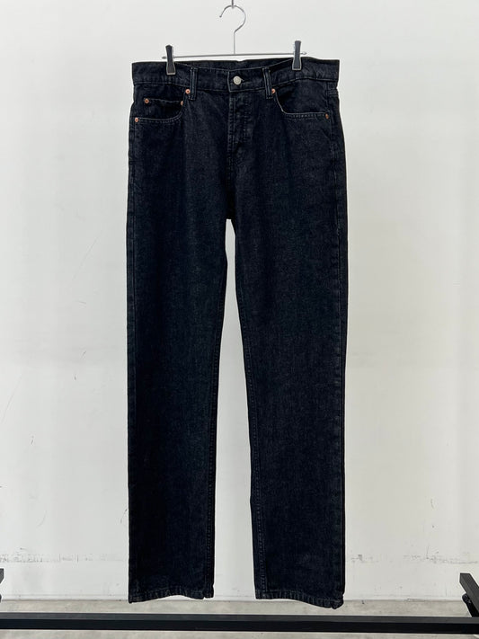 00's Levi's 501 black denim "Yarn Dyed"