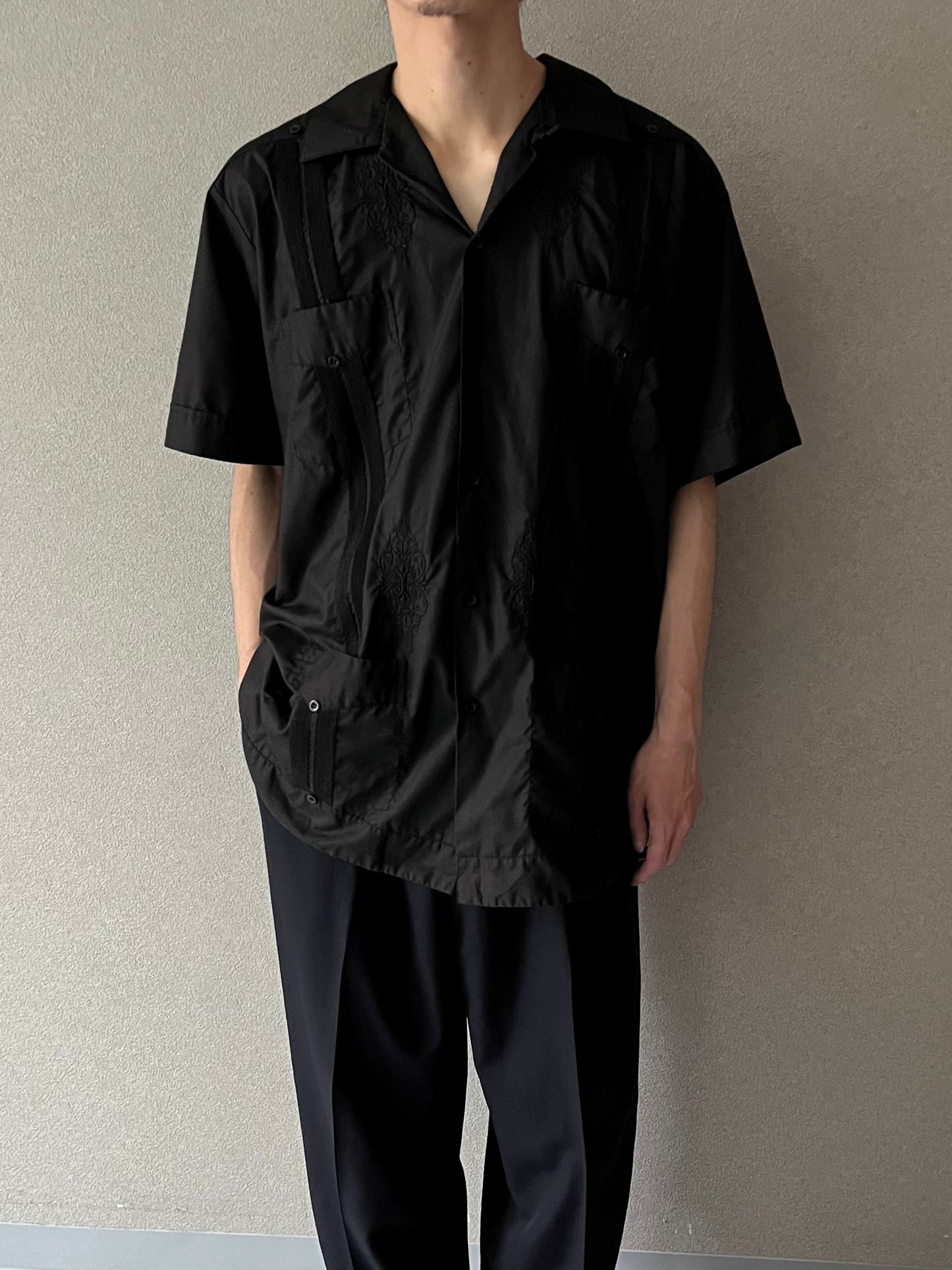 80's Yucateca guayabera shirt