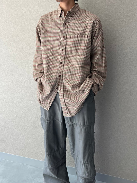 90's LANDS' END flannel shirt
