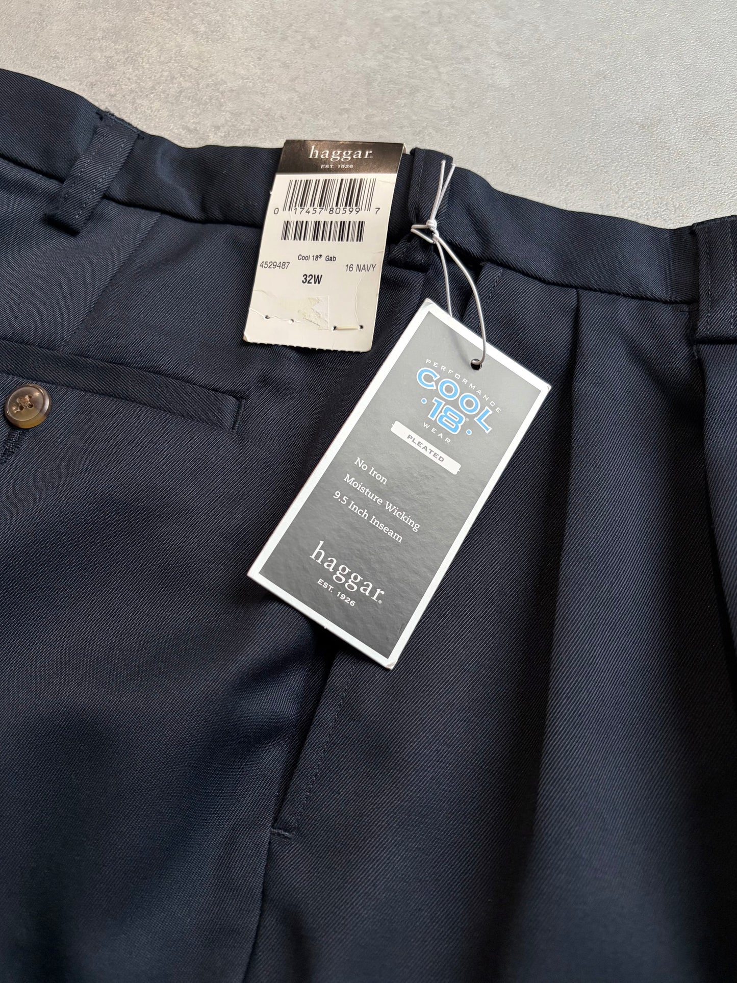 00's Haggar slacks shorts "DEAD STOCK"