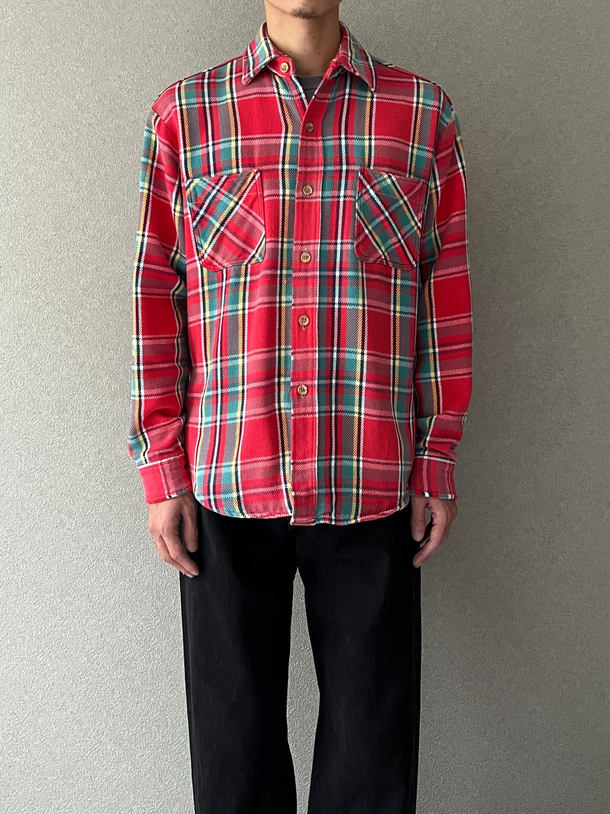 70's BIGMAC flannel shirt "Made in USA"