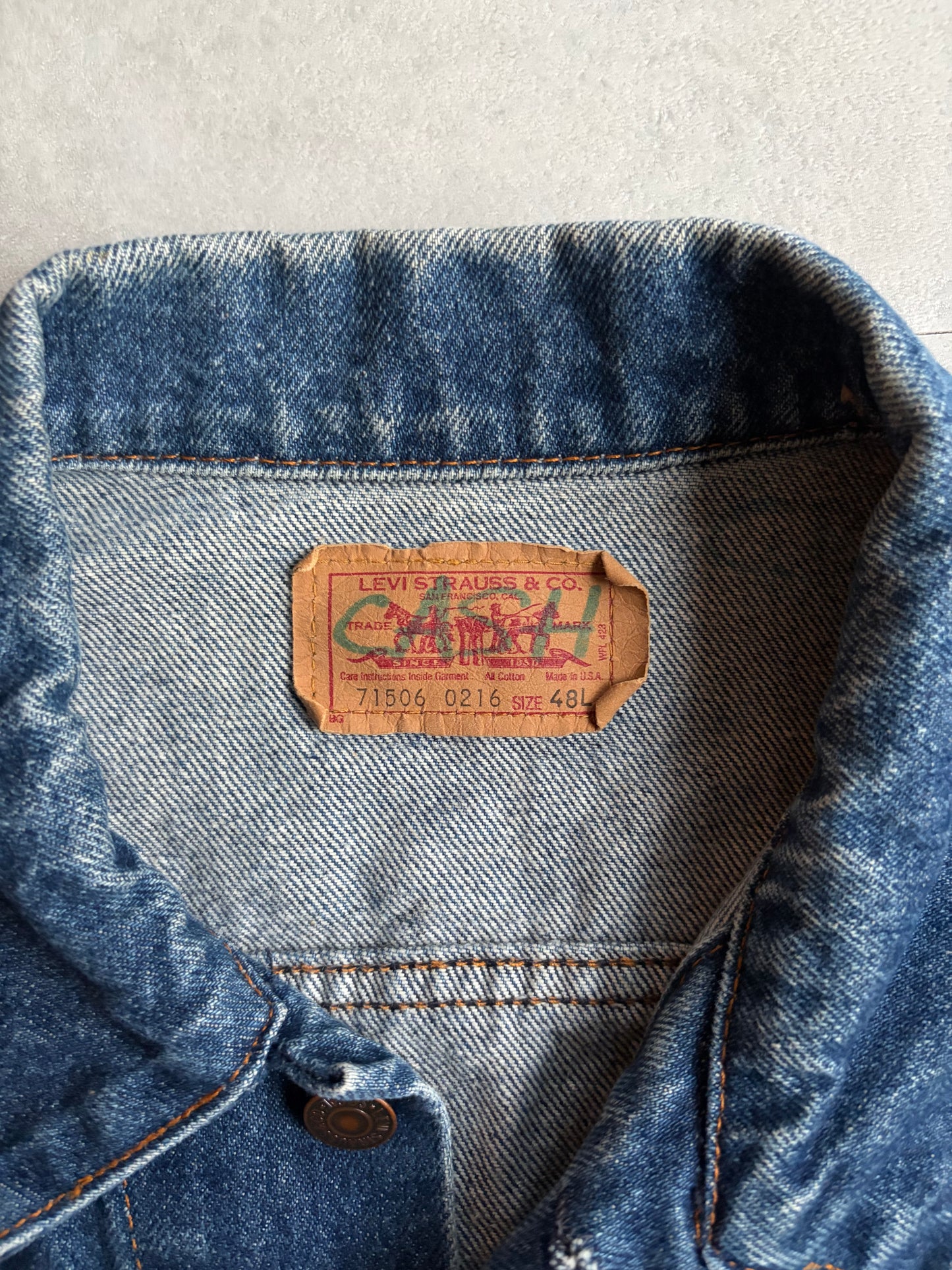 80's〜 Levi's 71506 denim jacket