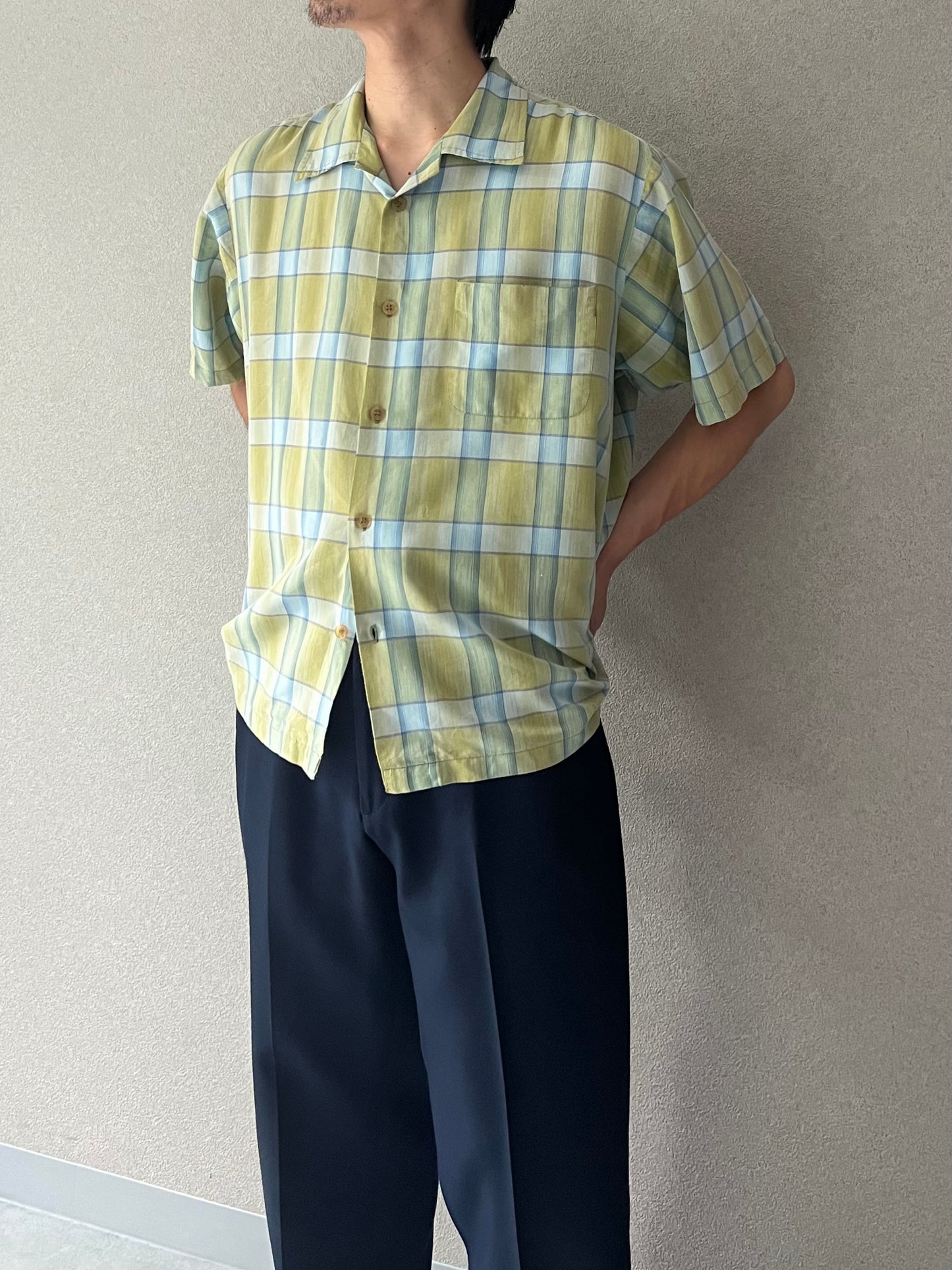 80's〜 PREMIUM ORIGINALS by REDSAND open caller shirt