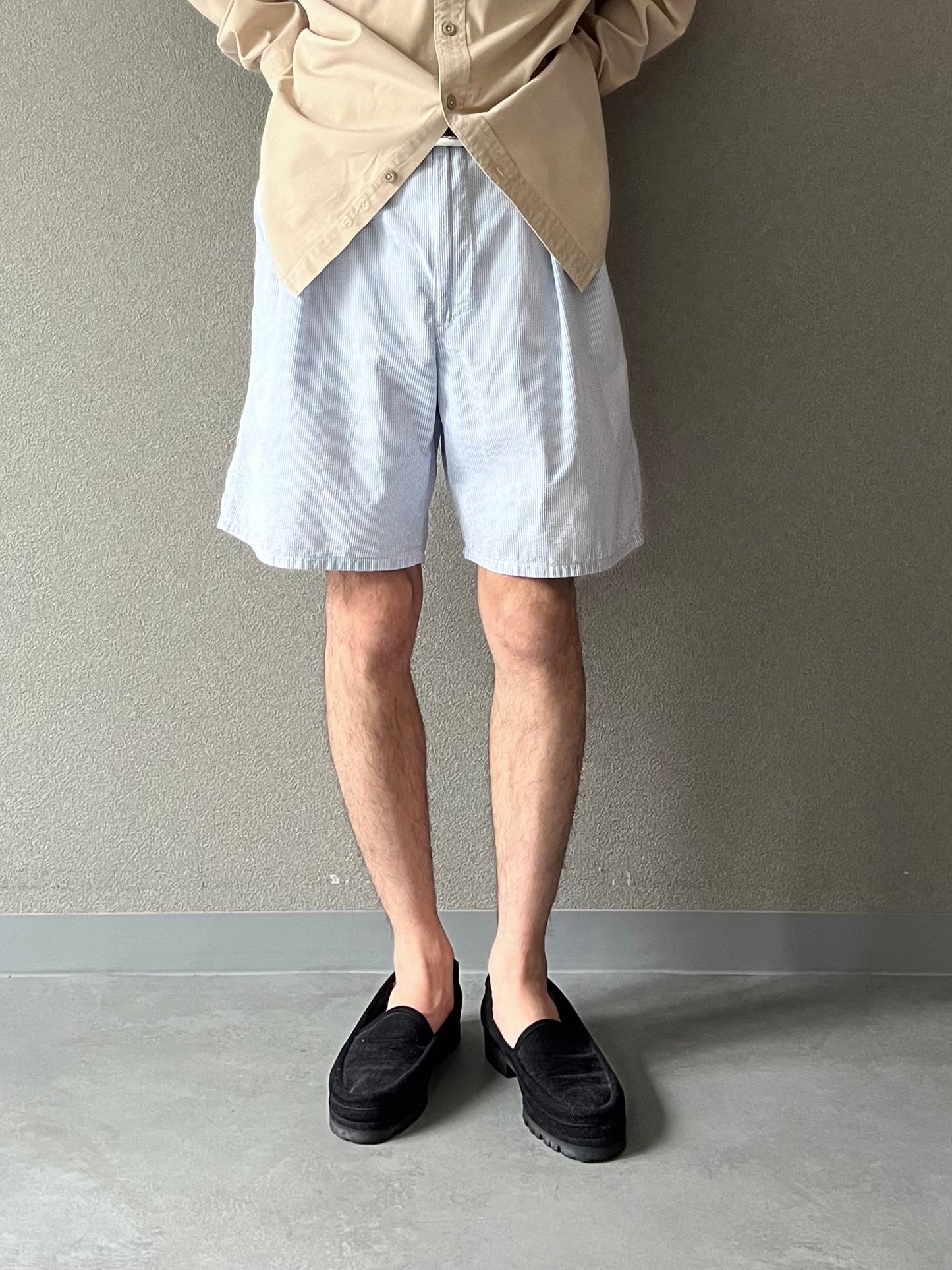 90's Polo Ralph Lauren seersucker shorts "Made in USA"