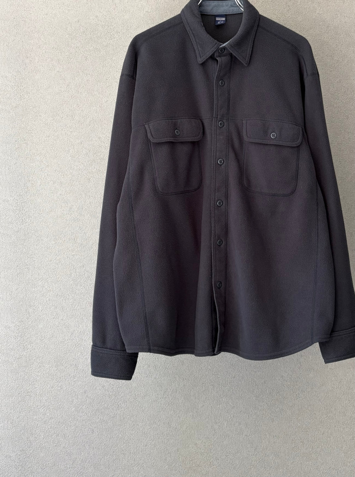 90's LANDS' END fleece shirt "Made in USA"